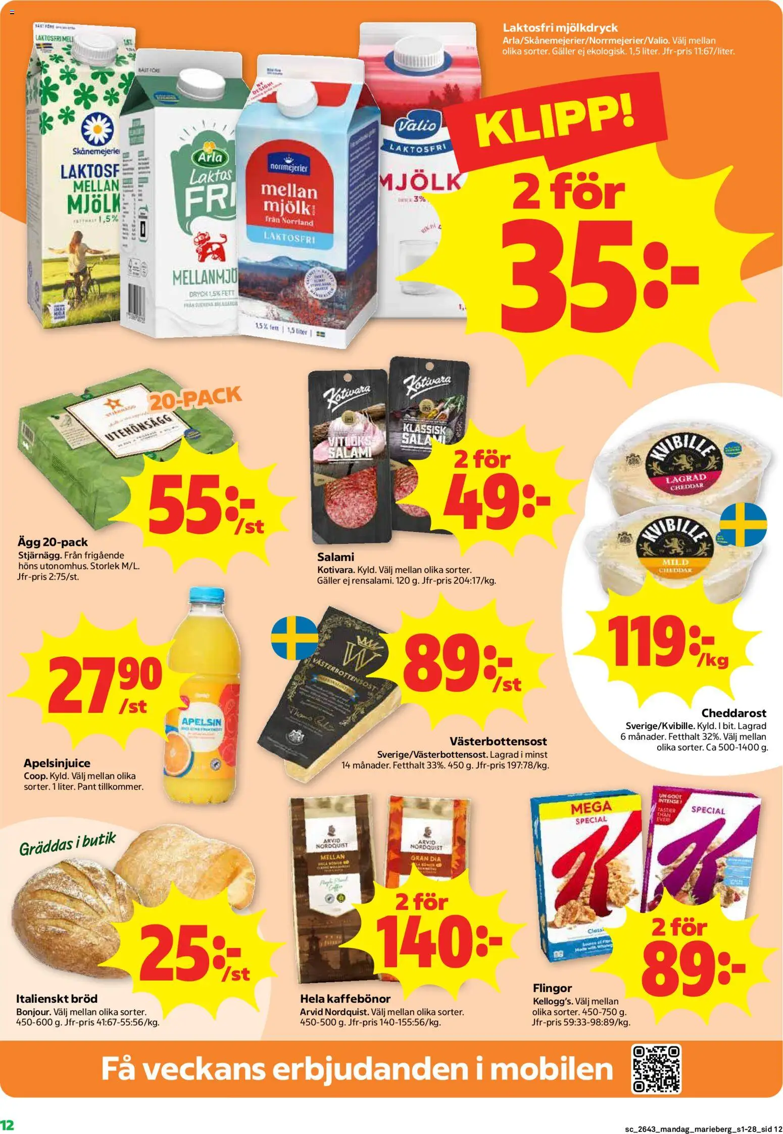 Coop Forum erbjudanden Reklamblad in Sverige