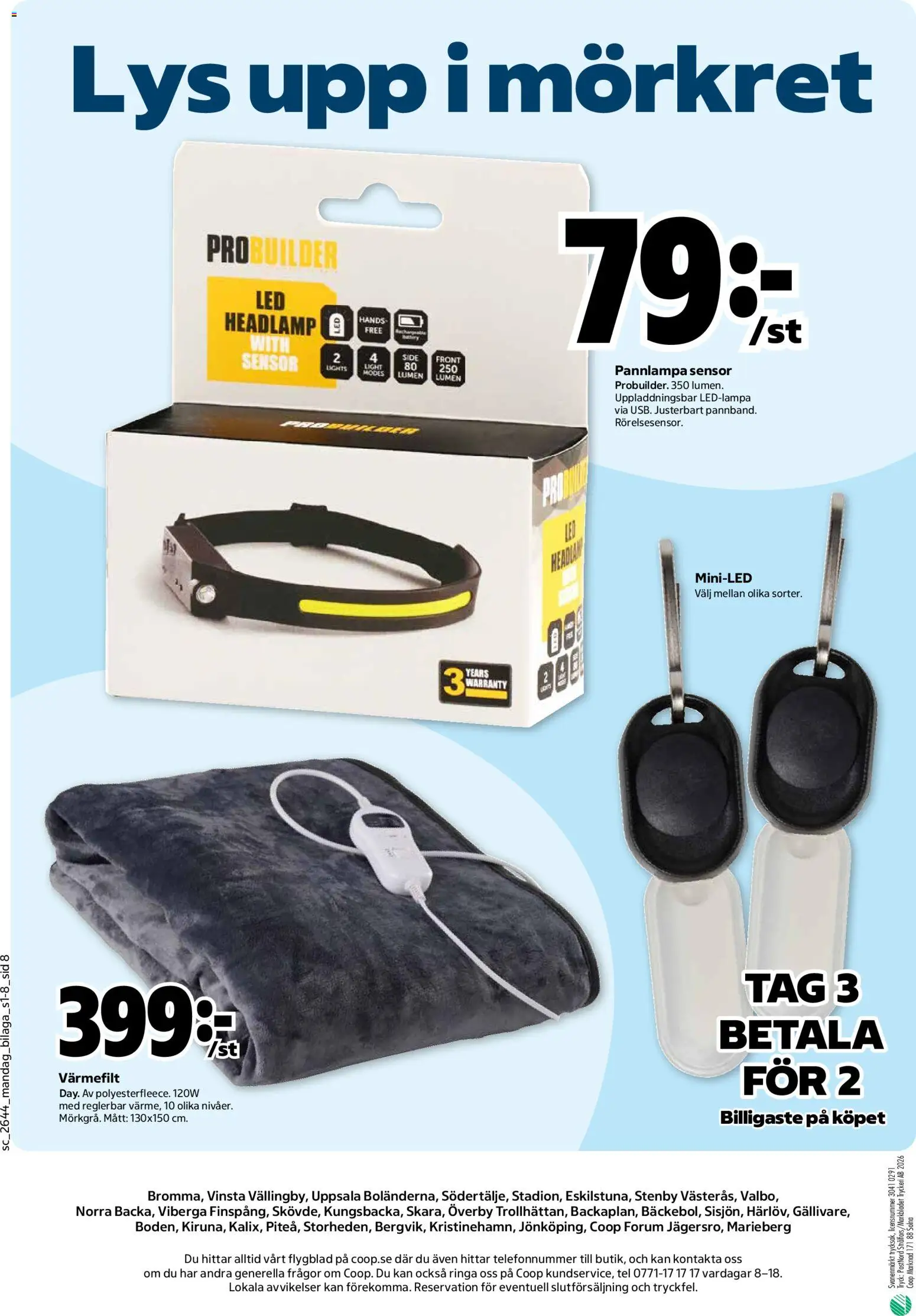 Coop Forum erbjudanden Reklamblad in Sverige