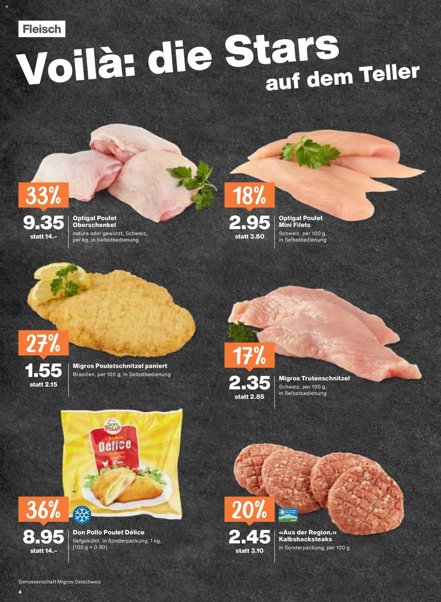Migros aktionen Prospekt in Schweiz