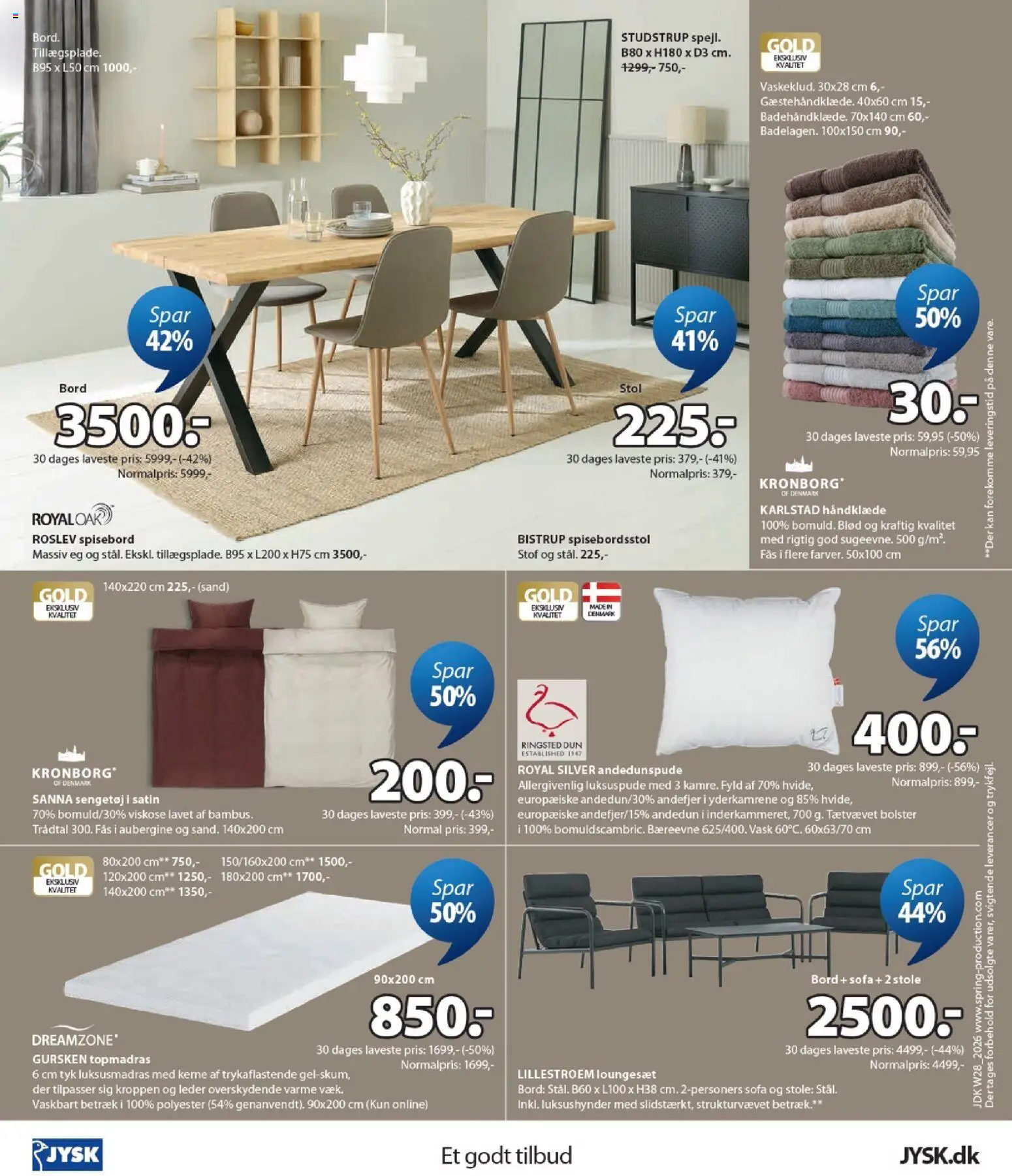 🛍️ JYSK - Tilbudsavis fra 06/07/2026 » Se eksklusive tilbud og spar penge i dag! 💰 | Danmark