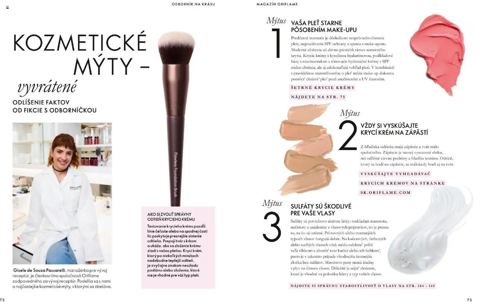 Oriflame katalóg 16 2026 Leták in Slovensko