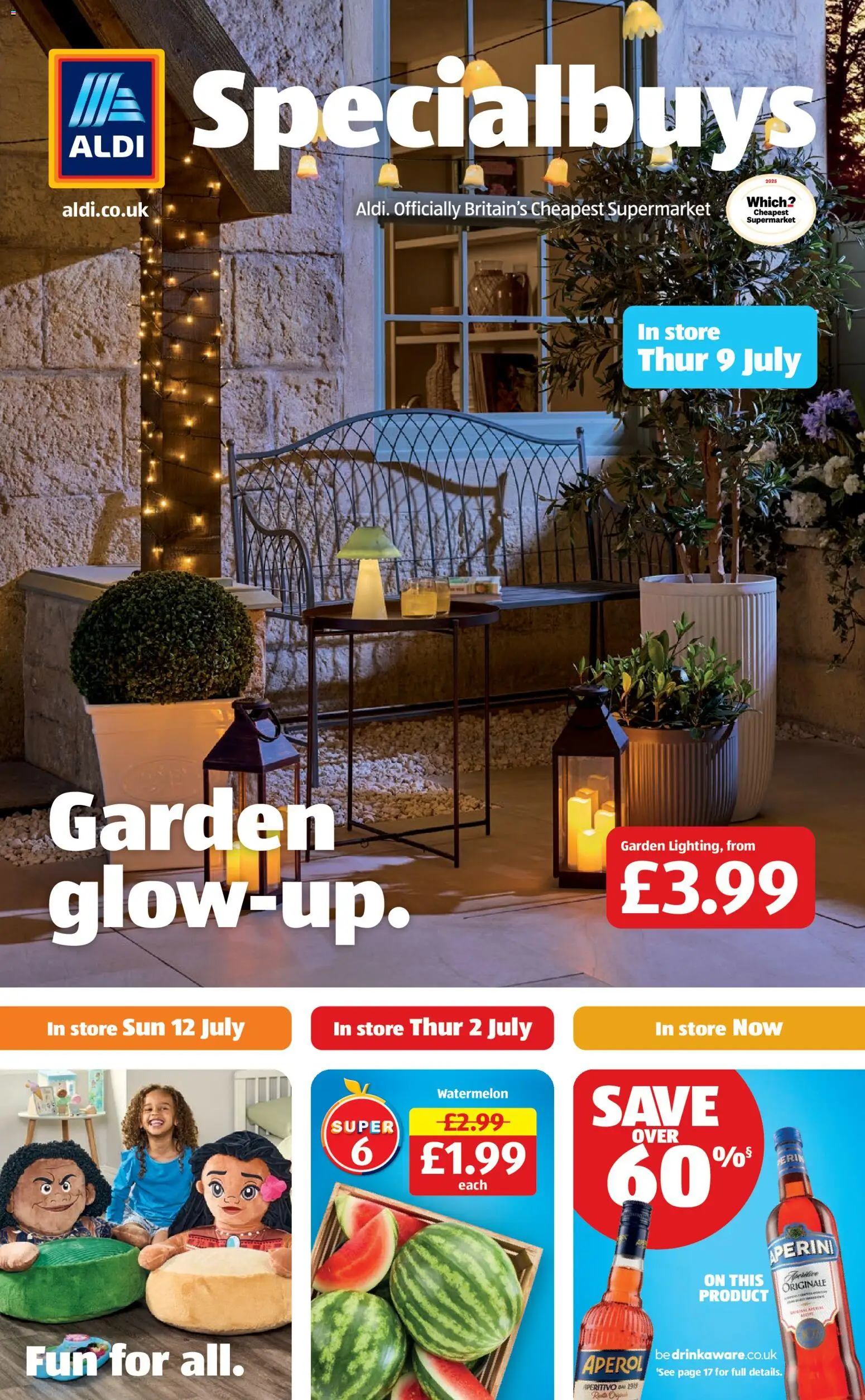Do you know WHAT OFFERS await you at Aldi? View the July flyer online! | United Kingdom