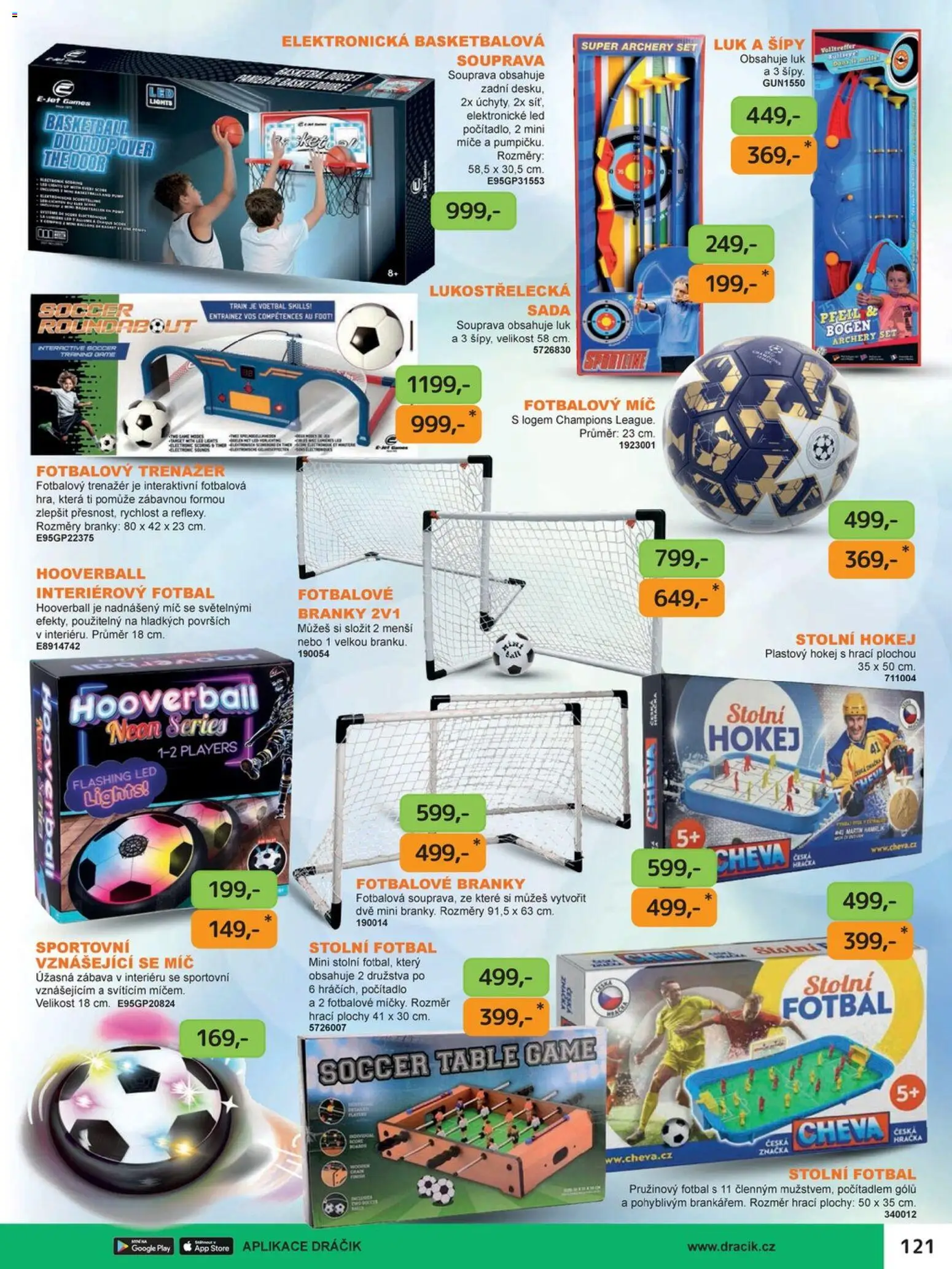 Dráčik katalog - Vánoce Leták in Česko
