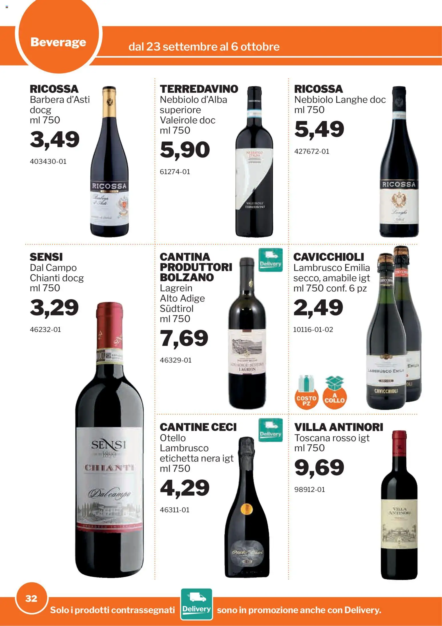 Sogegross volantino Volantino in Italy