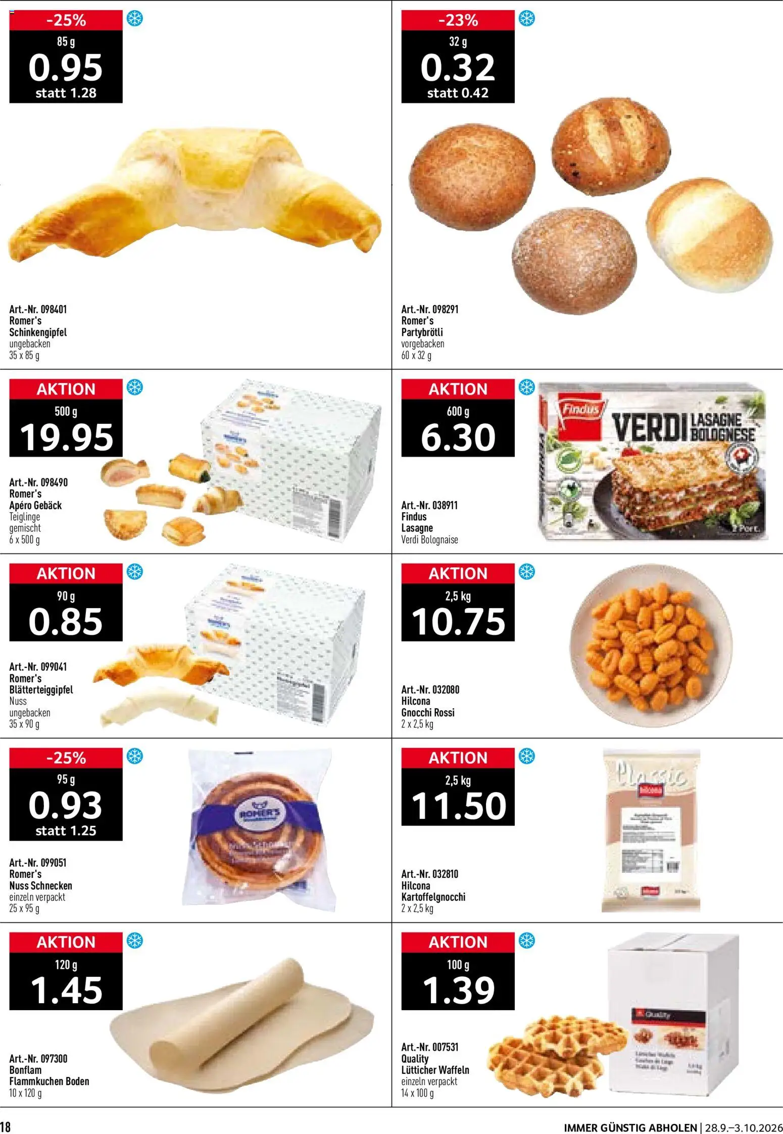 Prodega aktionen Prospekt in Schweiz