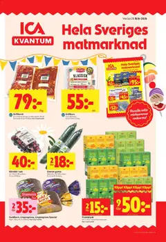ICA Kvantum ICA Kvantum erbjudanden