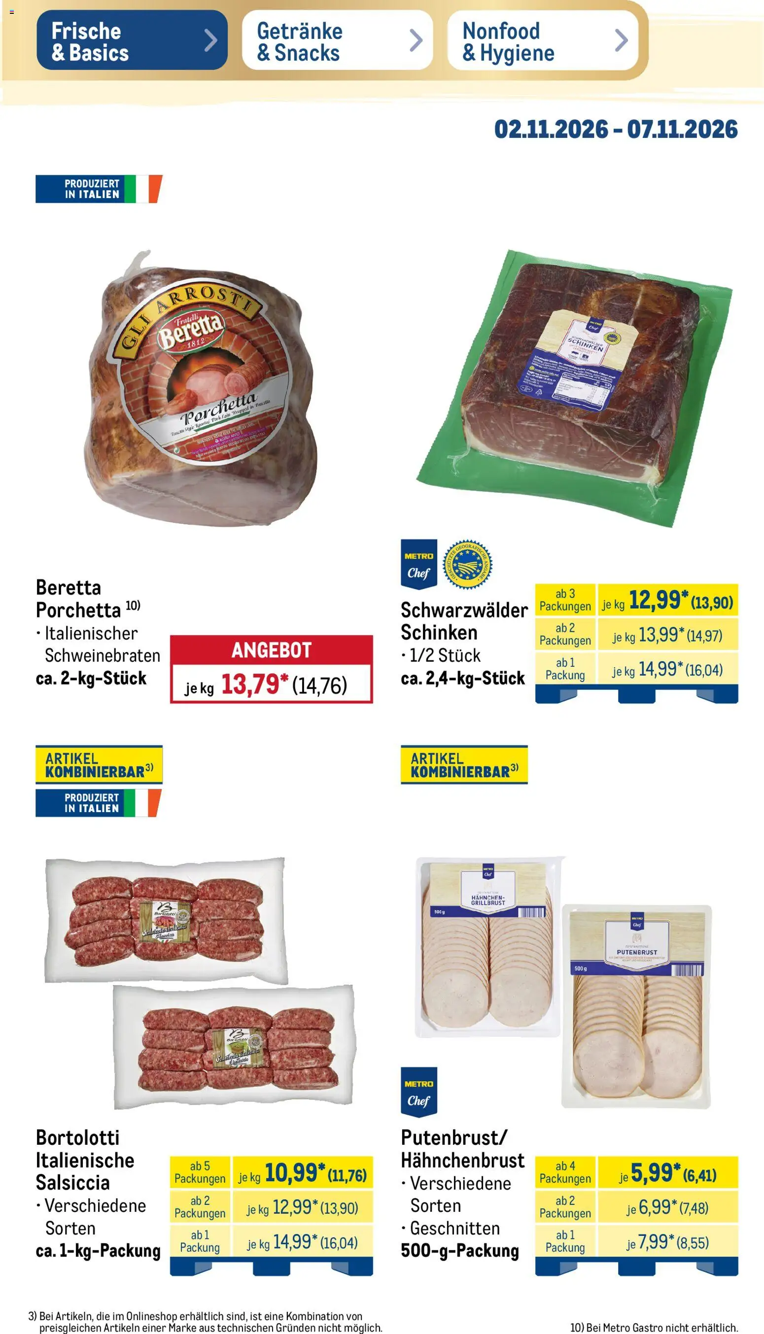 Metro Black Friday Prospekt in Deutschland