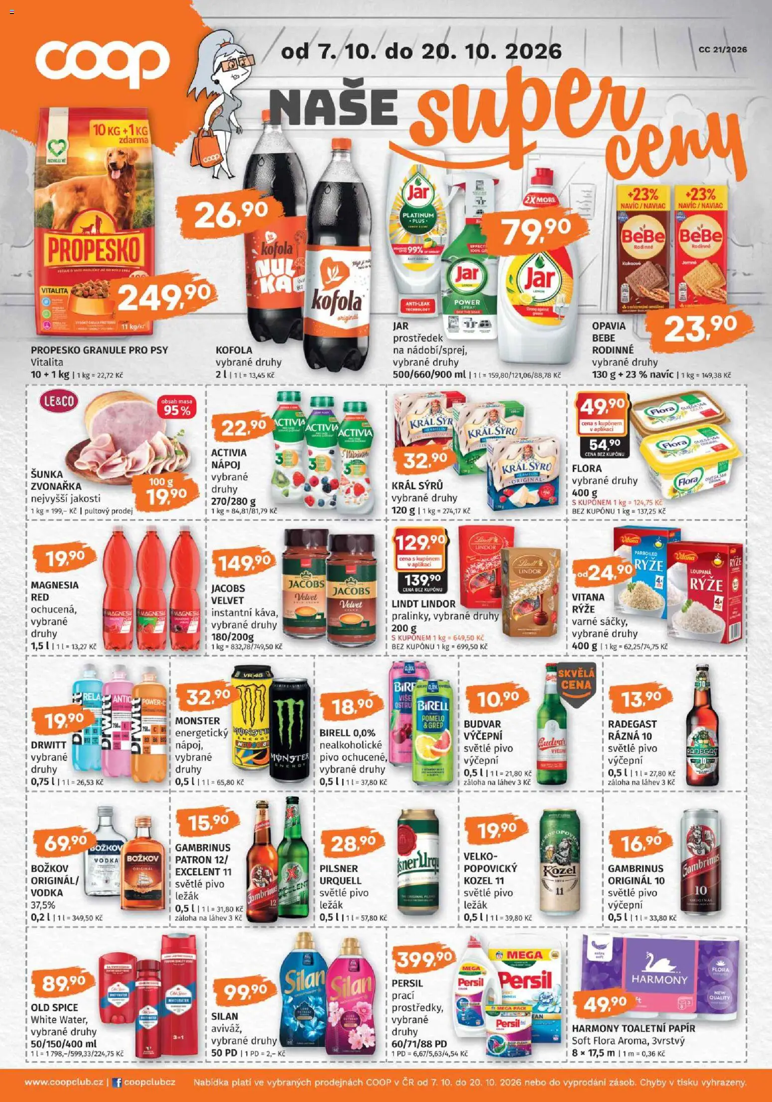 Konzum leták Leták in Česko