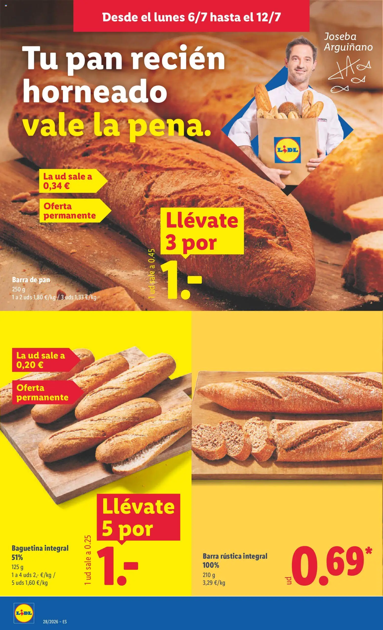 Lidl folleto desde 06/07/2026 | ¿Cómo obtener un descuento limitado? ¡Ahorra hoy mismo! | España