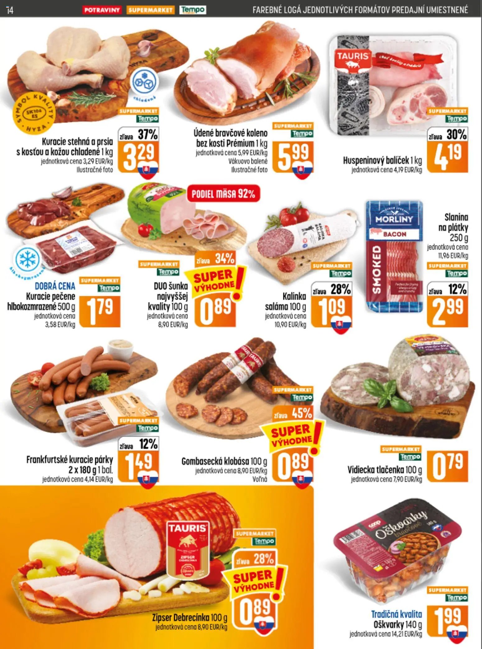 COOP Jednota leták Leták in Slovensko