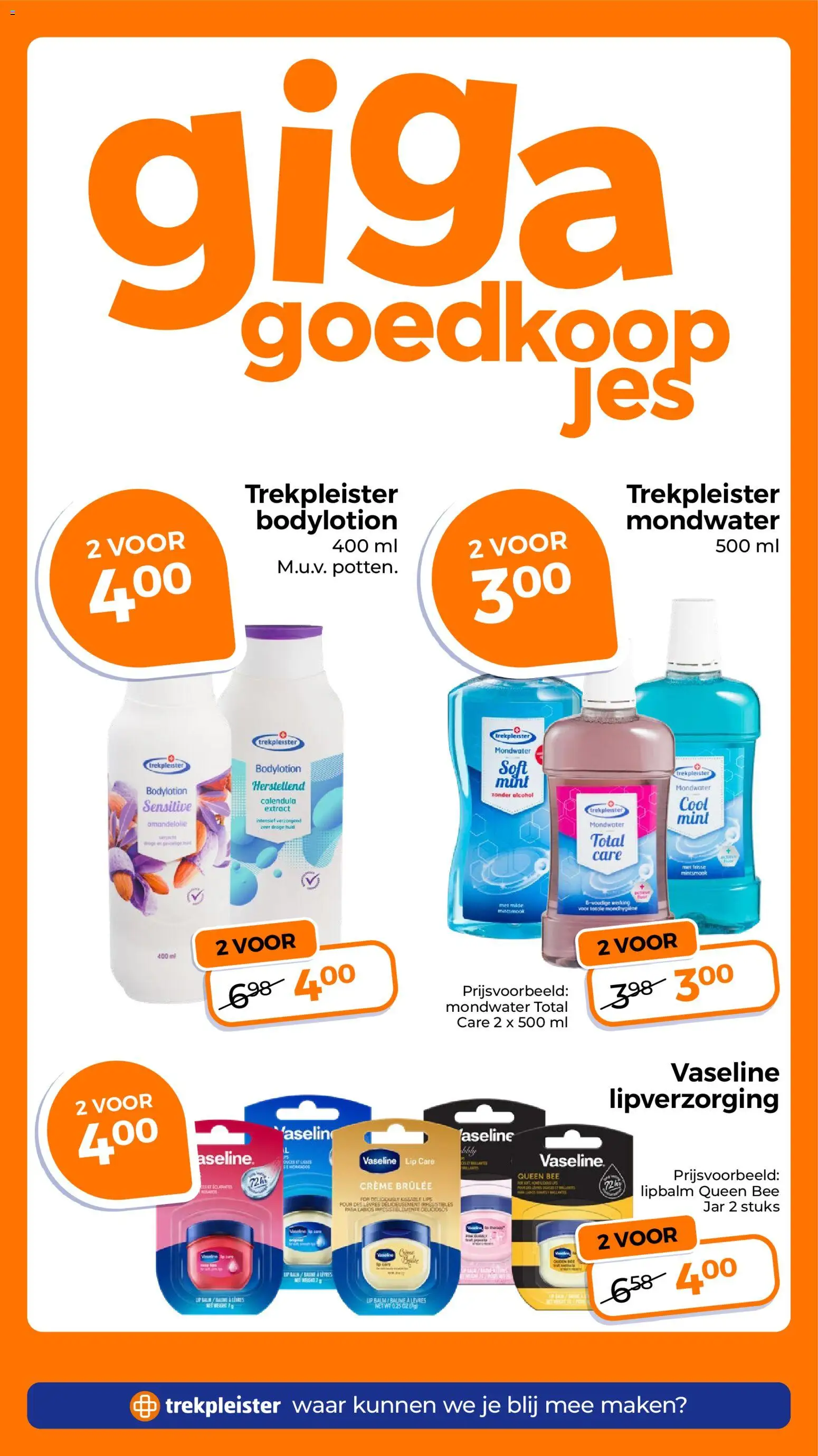 Trekpleister folder Folder in Nederland