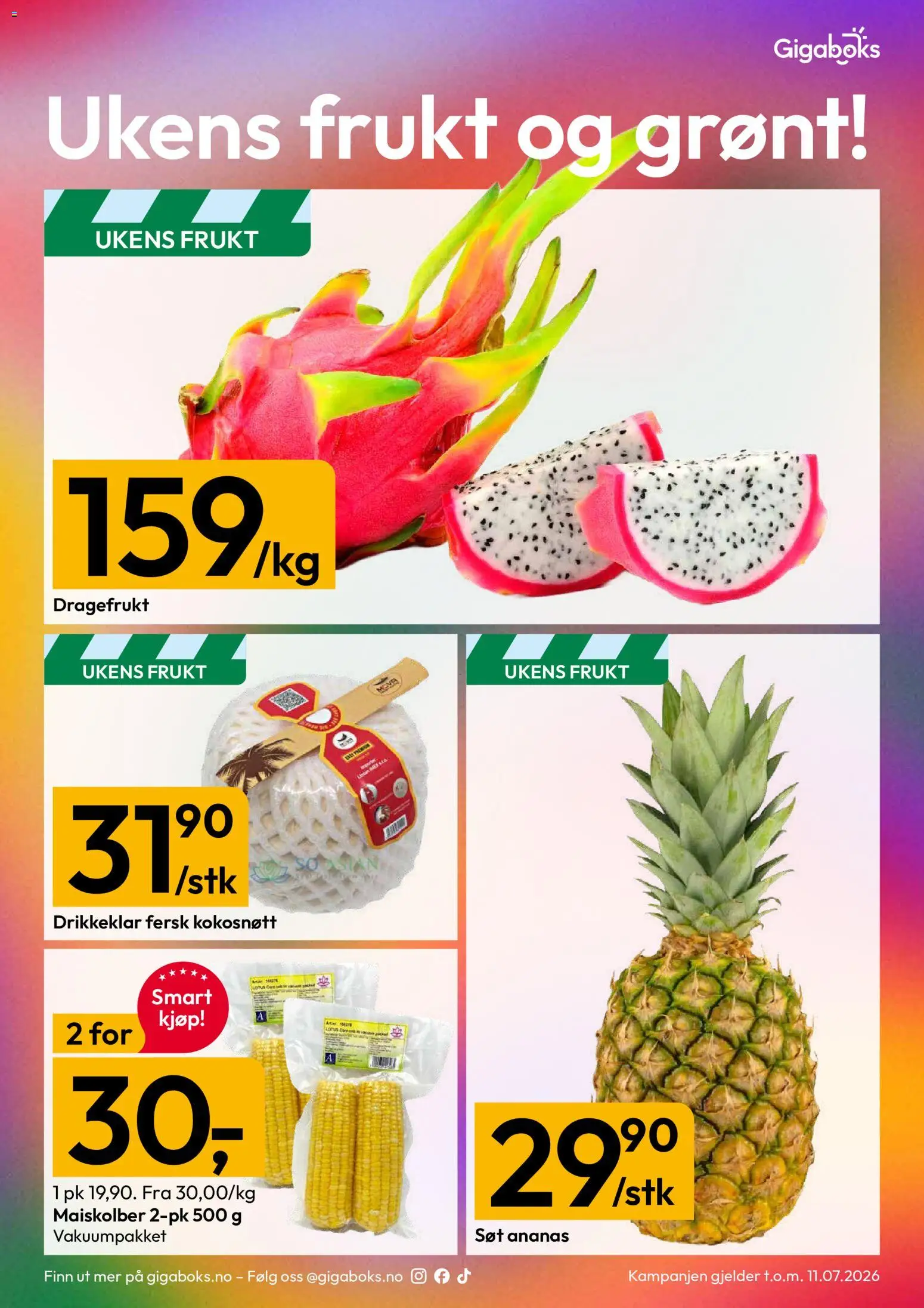 Nye » Gigaboks kundeavis « er nå online. Se alle Julitilbud på mobilen og spar! | Norge