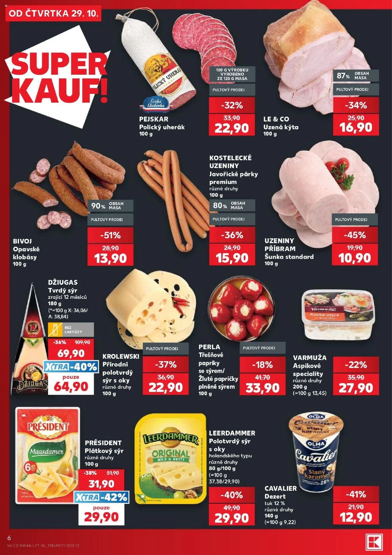 Kaufland leták Leták in Česko