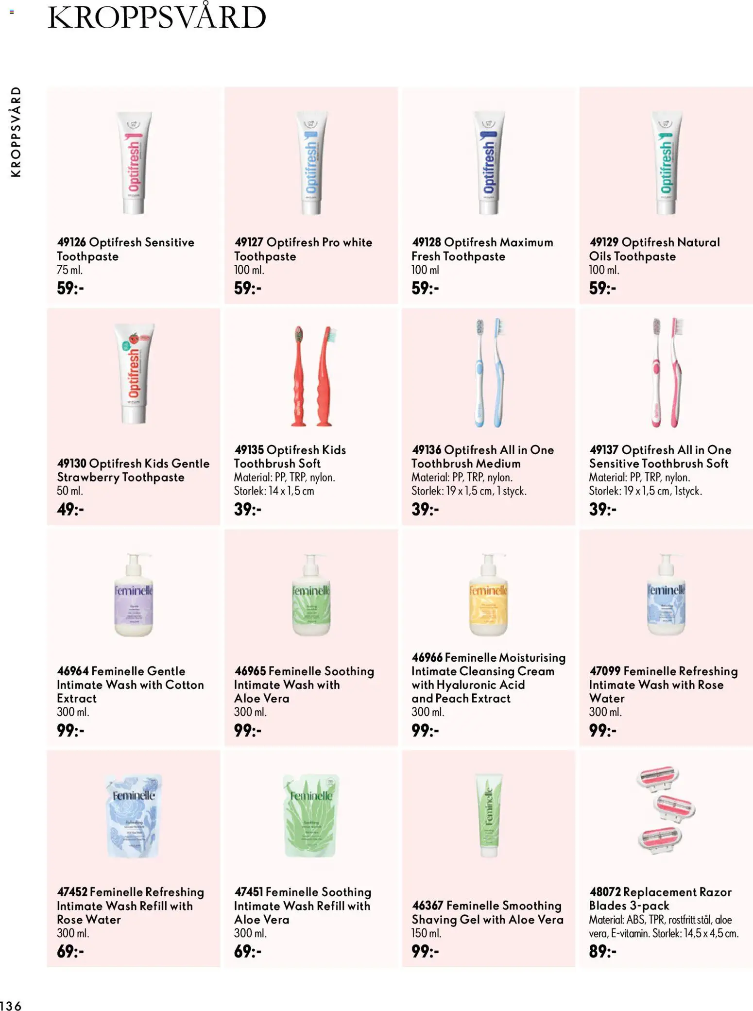 Oriflame erbjudanden 14/26 Reklamblad in Sverige