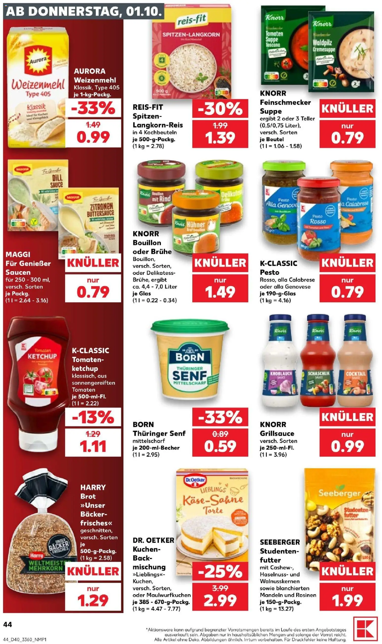 Kaufland Prospekt Prospekt in Deutschland