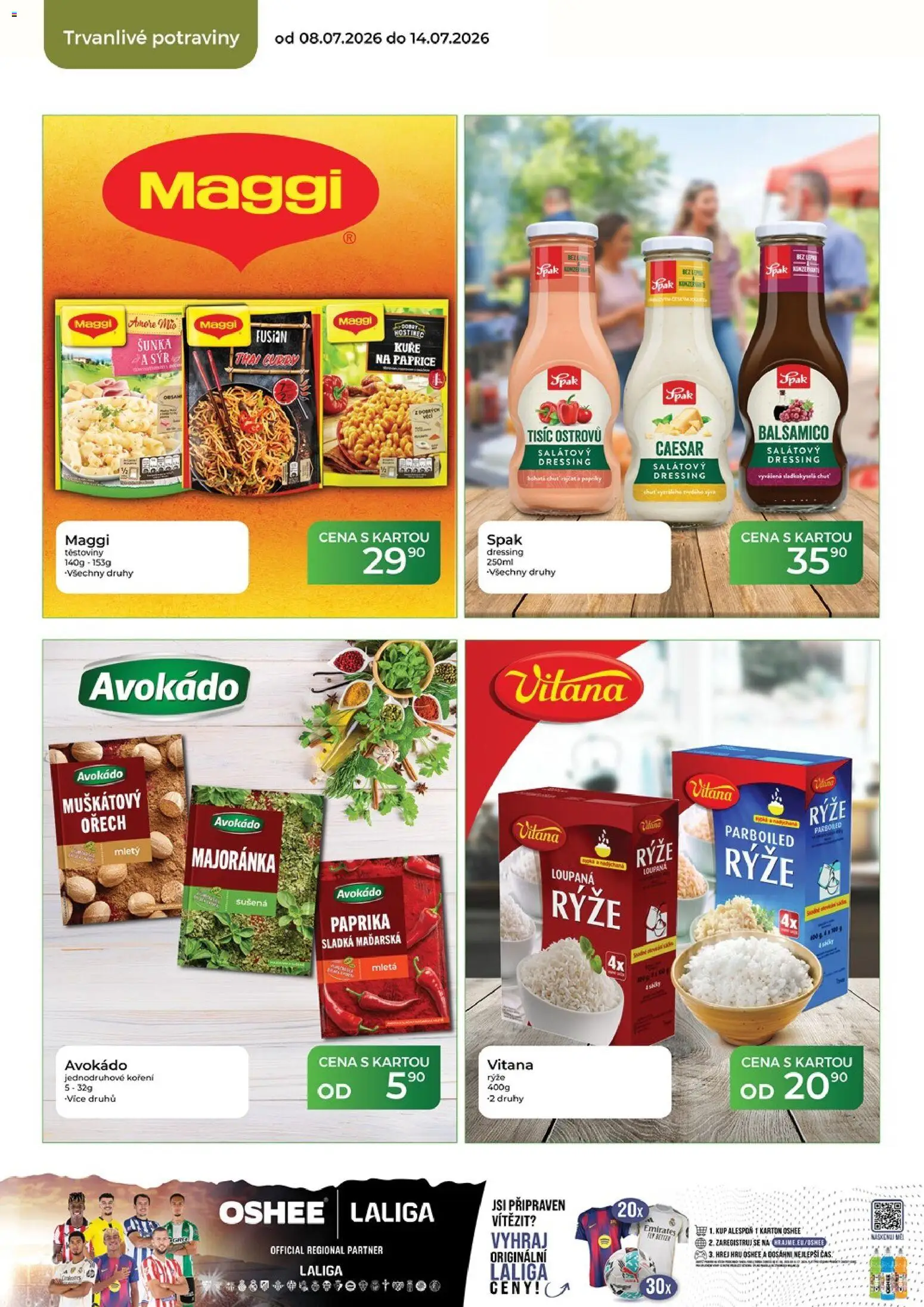 Tamda Foods leták od 08.07.2026 💥 Nenechte si ujít TOP nabídky! ⭐ | Česko