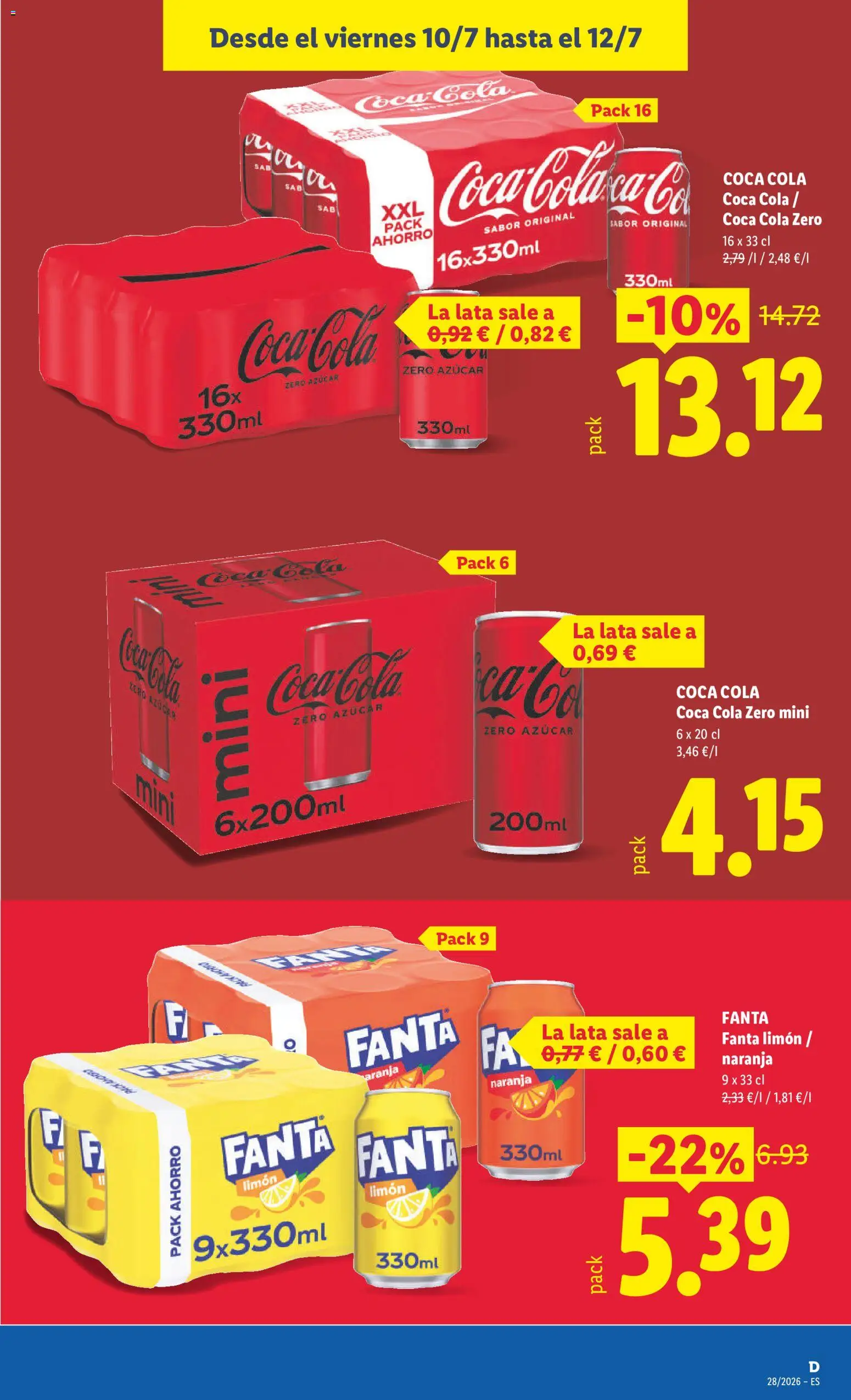 Lidl folleto desde 06/07/2026 | ¿Cómo obtener un descuento limitado? ¡Ahorra hoy mismo! | España