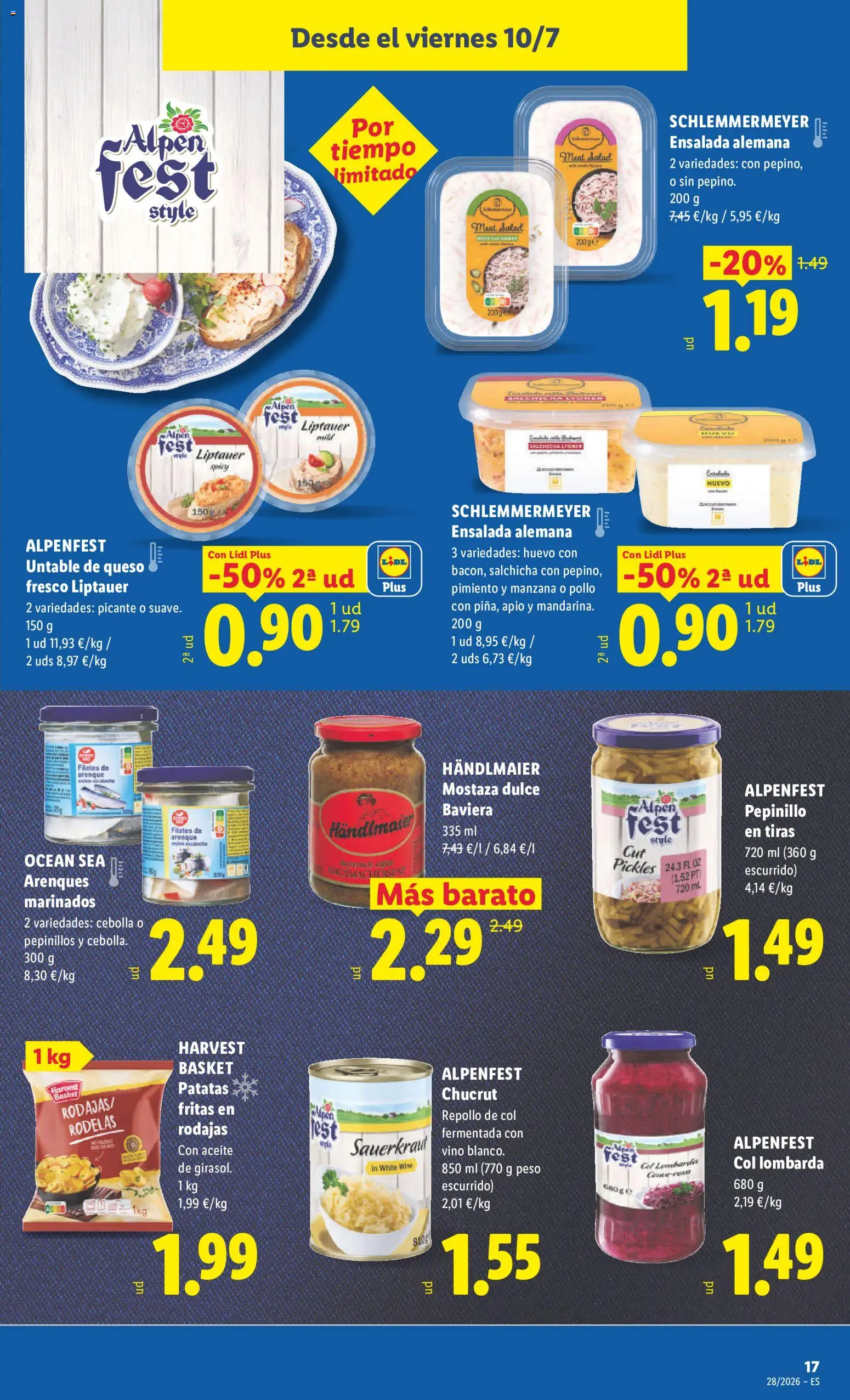 Lidl folleto desde 06/07/2026 | ¿Cómo obtener un descuento limitado? ¡Ahorra hoy mismo! | España