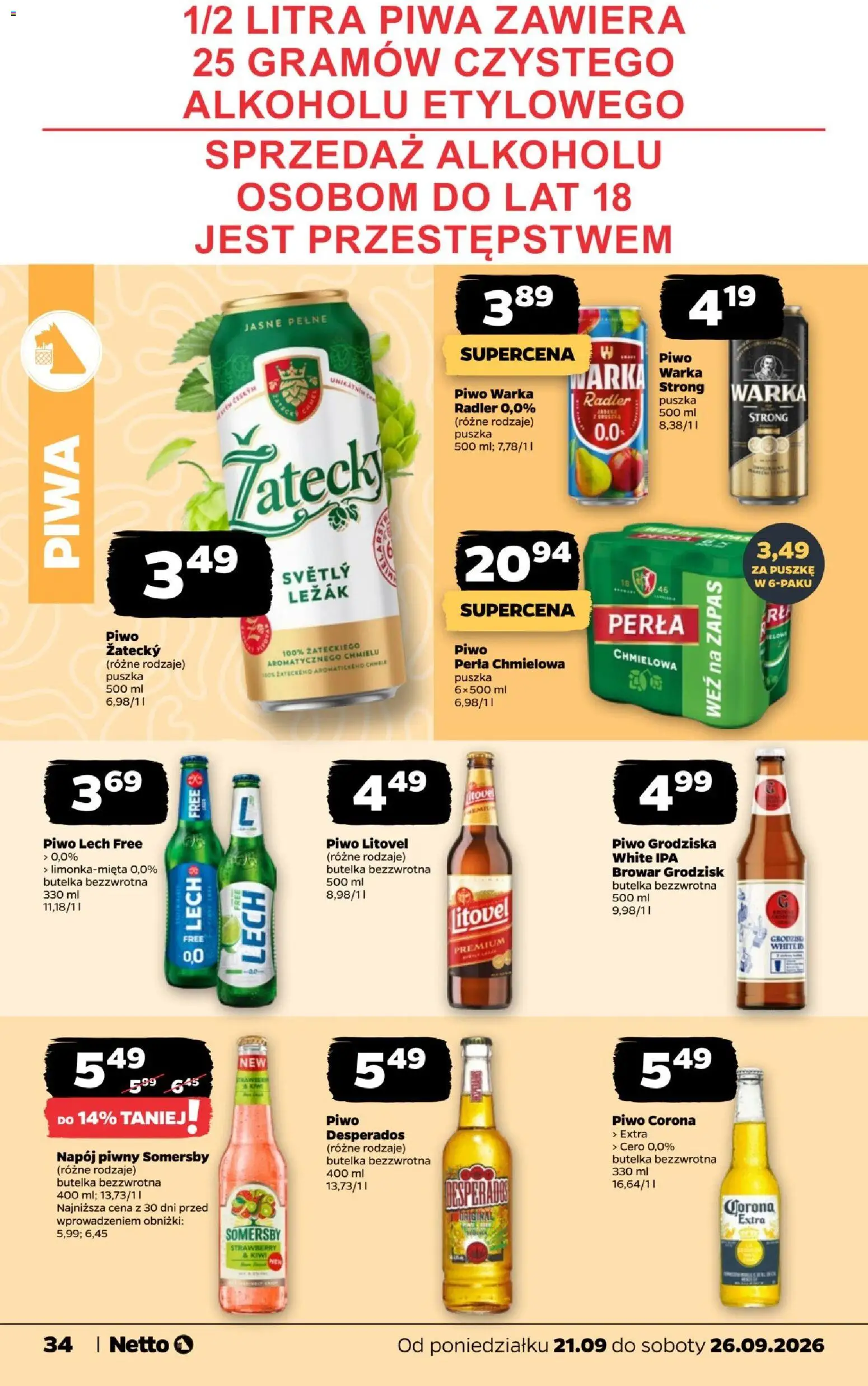 Netto gazetka od poniedziałku Gazetka in Polska