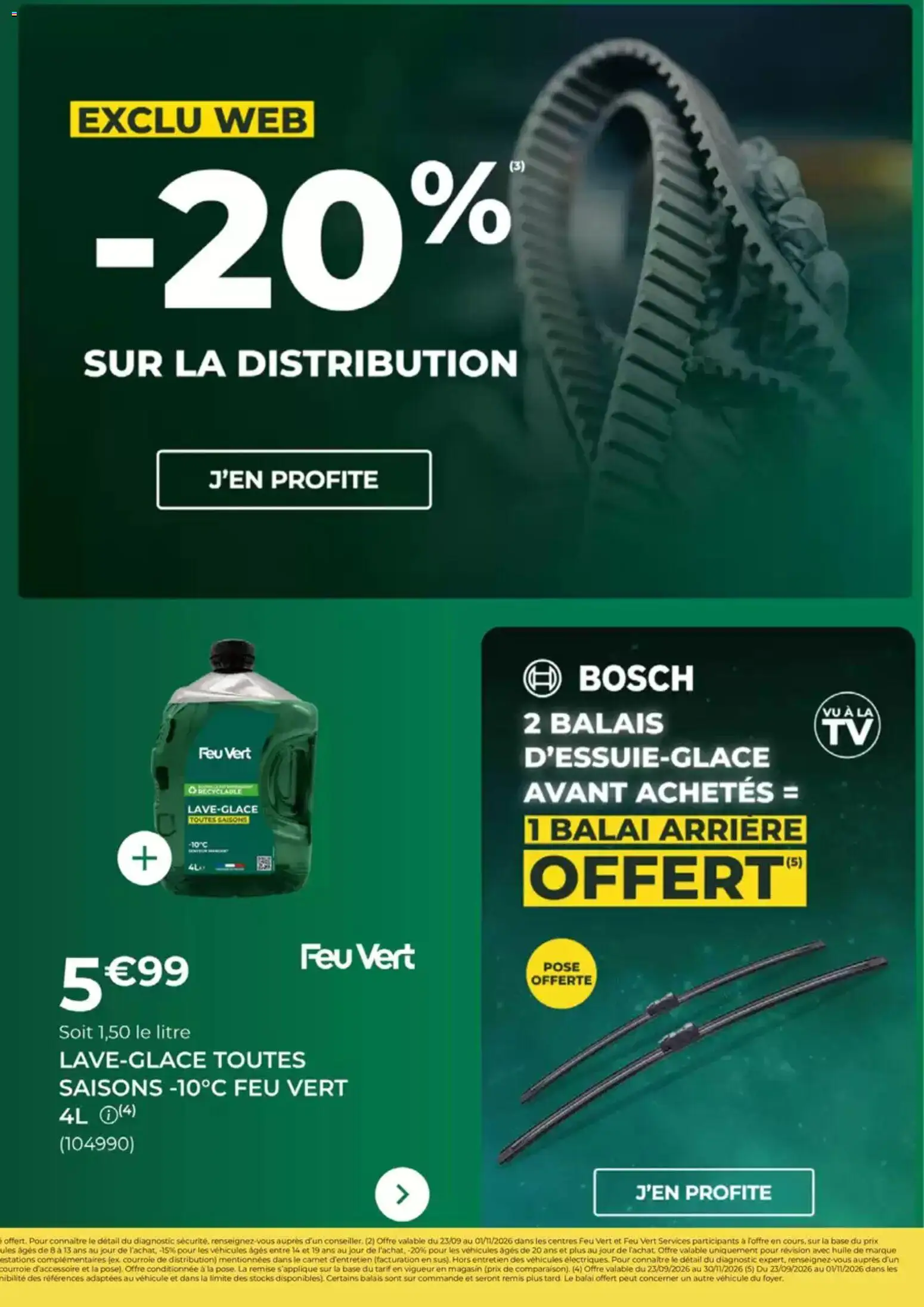 Feu Vert catalogue Catalogue in France