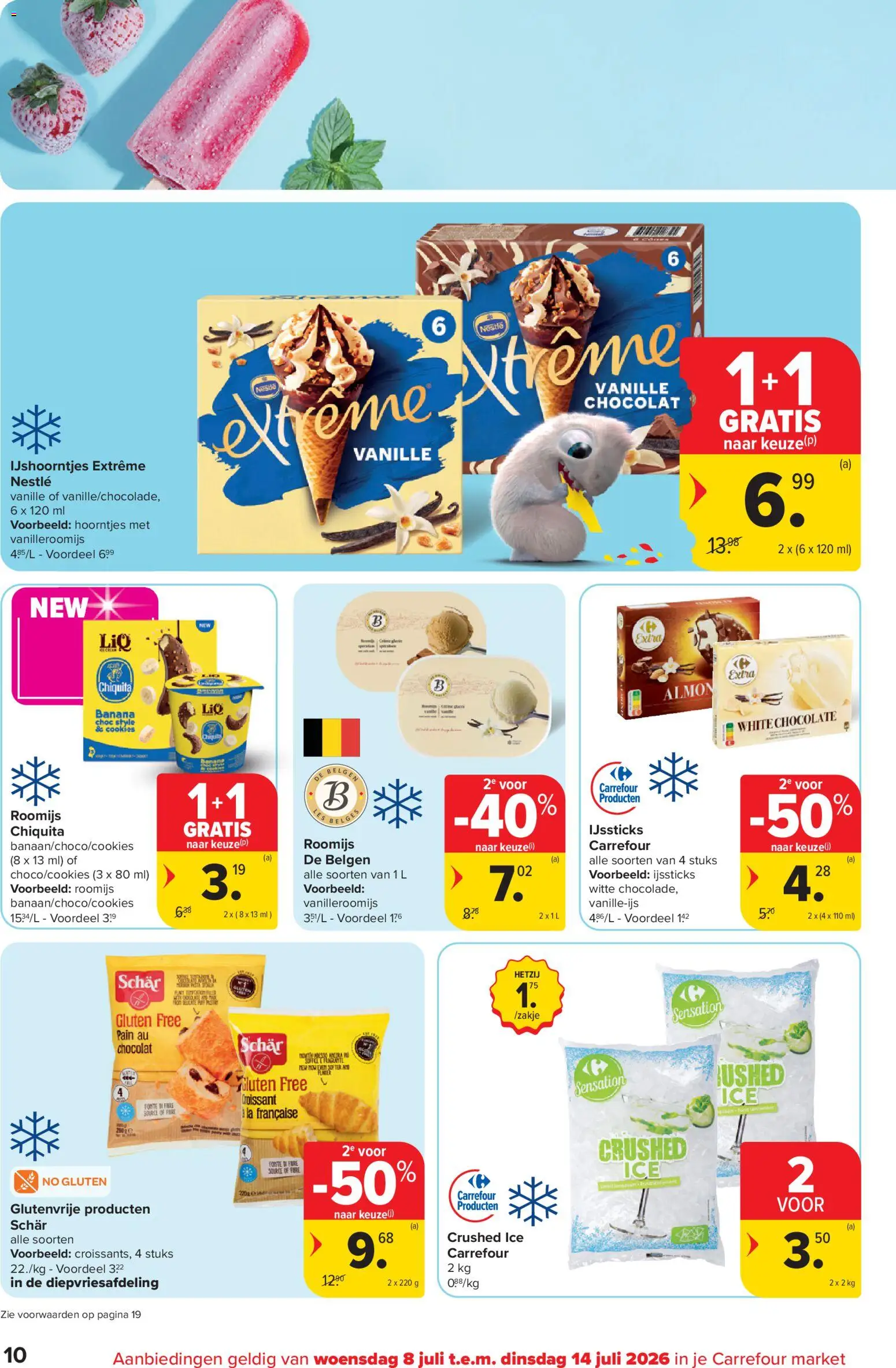 Nieuwe » Carrefour market folder van 08/07/2026 🤩  « is er! Ontdek geweldige aanbiedingen en bespaar. | België