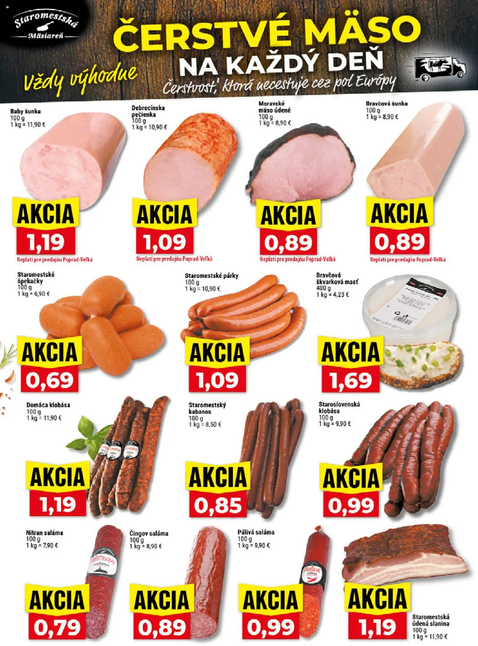 Klas leták Leták in Slovensko
