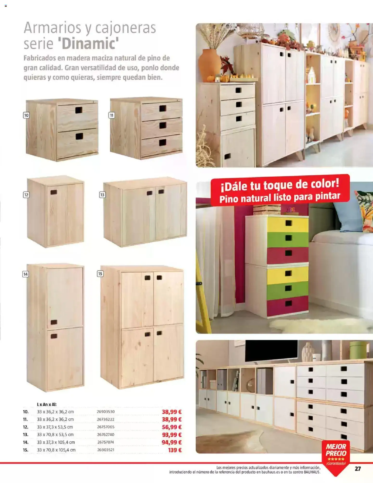 Bauhaus Ordenación Folleto in España