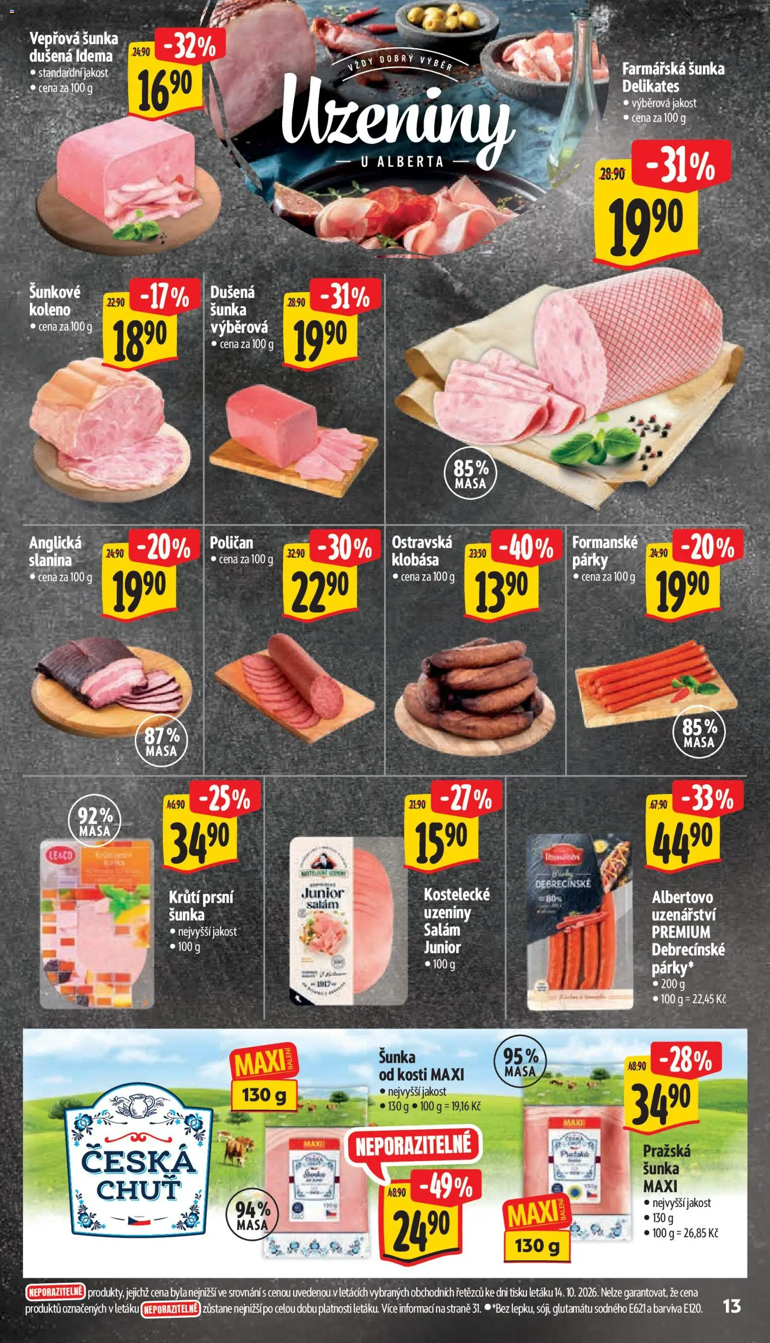 Albert leták - Hypermarket Leták in Česko
