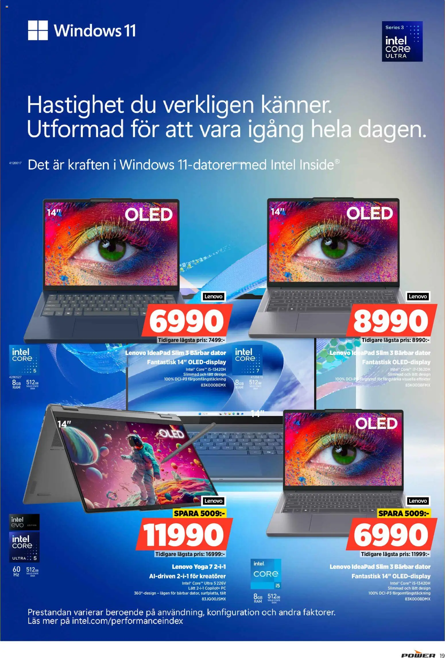 Power erbjudanden Reklamblad in Sverige