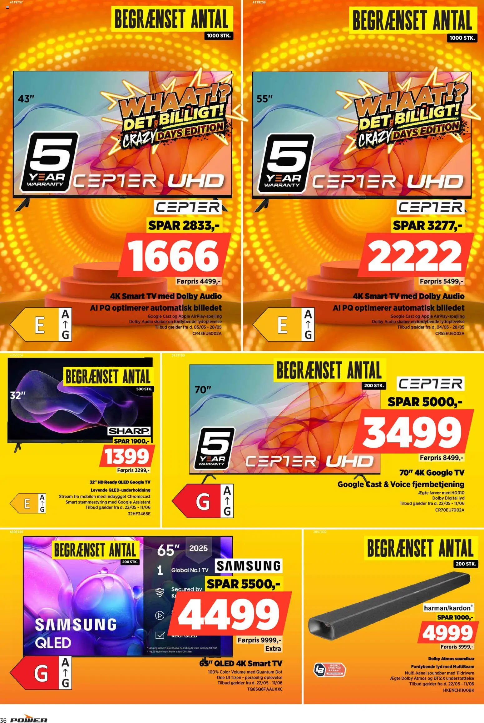 🛍️ Power - Tilbudsavis fra 22/05/2026 » Se eksklusive tilbud og spar penge i dag! 💰 | Danmark