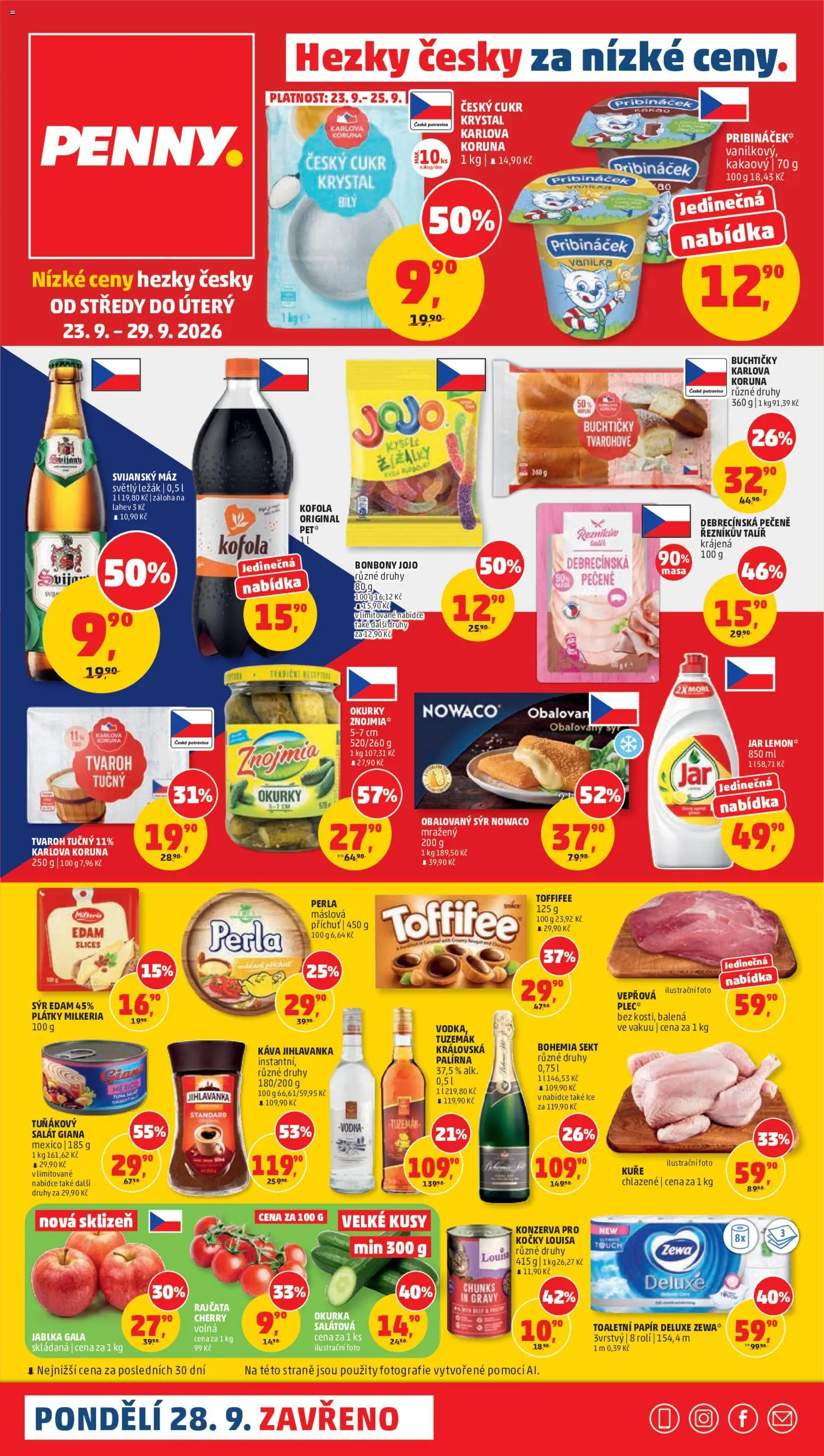 Penny Market leták Leták in Česko