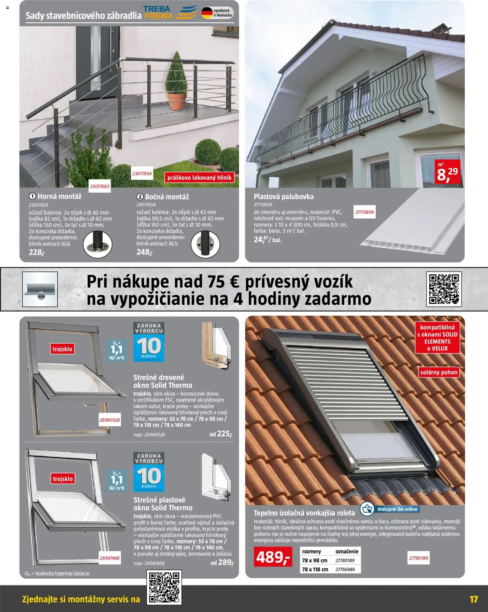 Bauhaus leták Leták in Slovensko