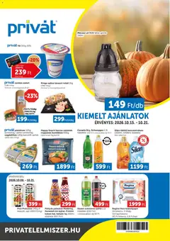 PRIVÁT PRIVÁT akciós újság