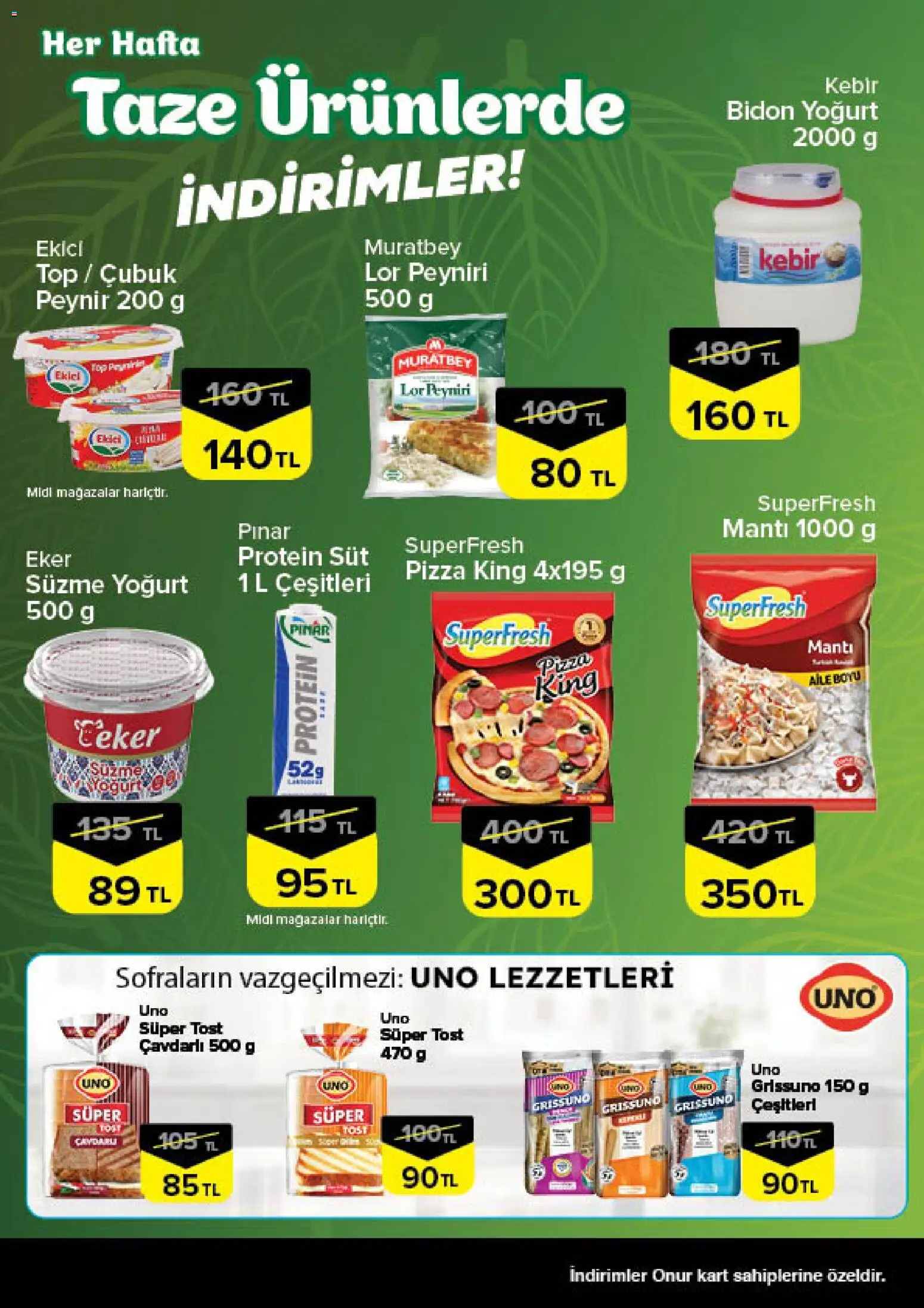 Onur Market Katalog Katalog in Türkiye