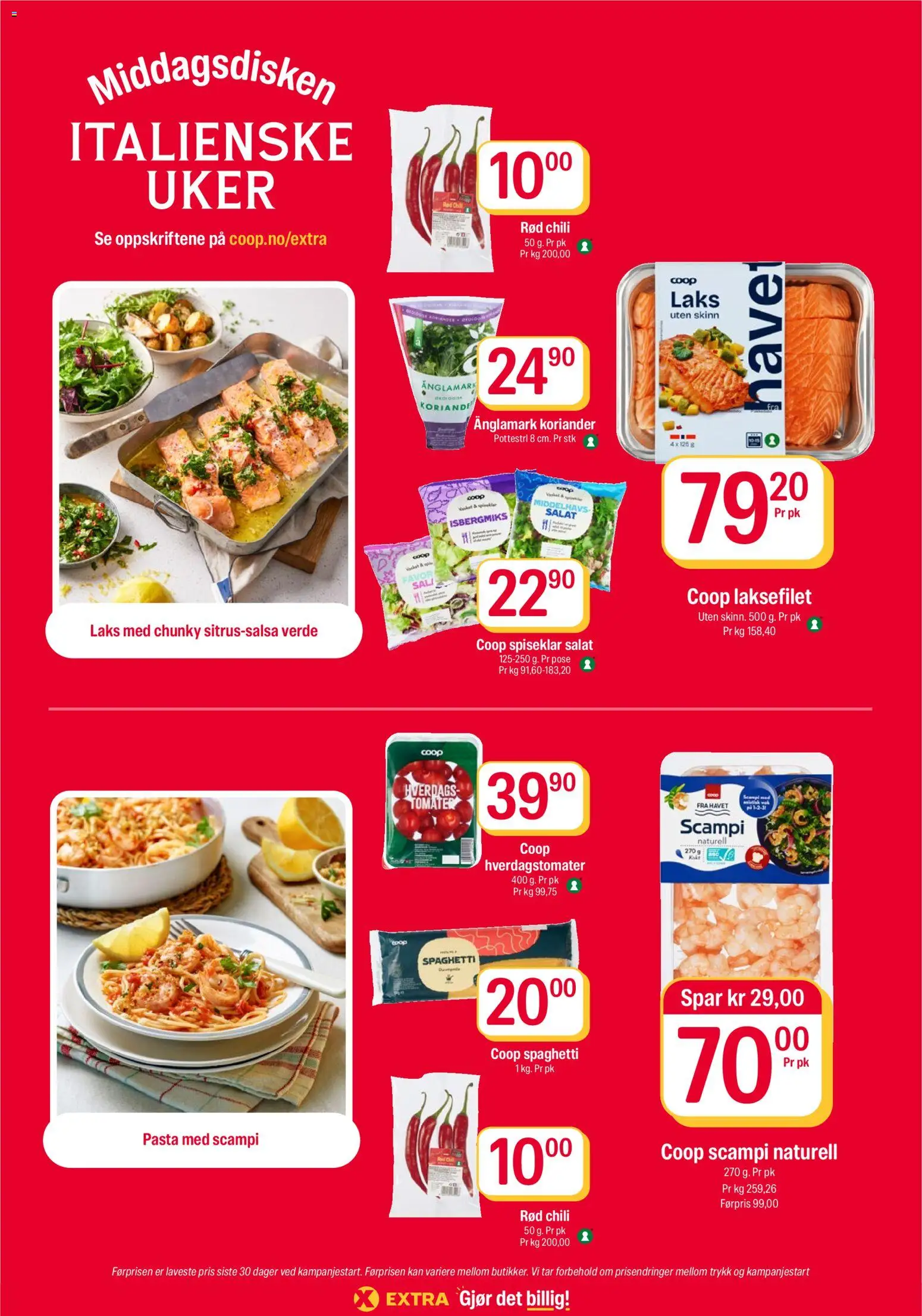 Coop Extra kundeavis Kundeavis in Norge