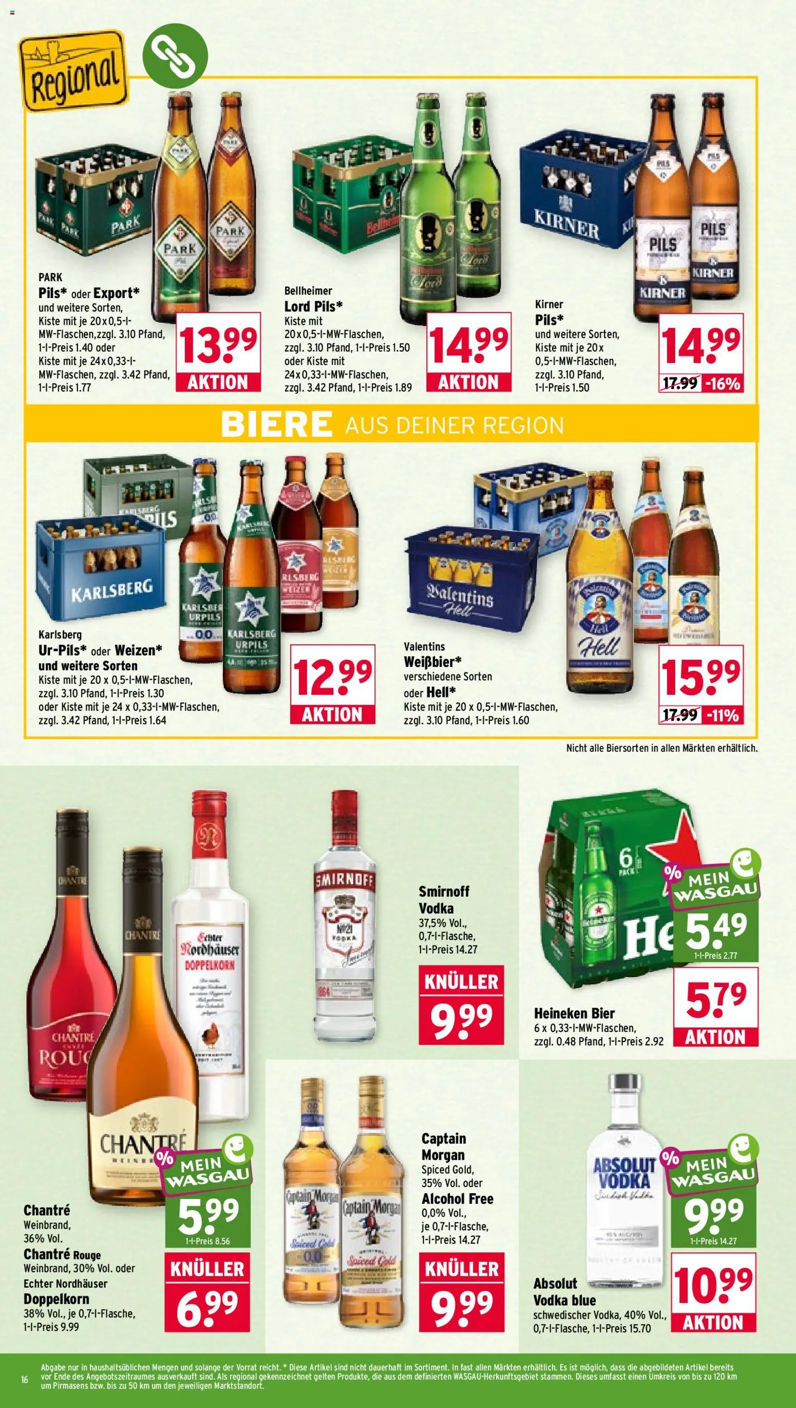 Wasgau Prospekt Prospekt in Deutschland
