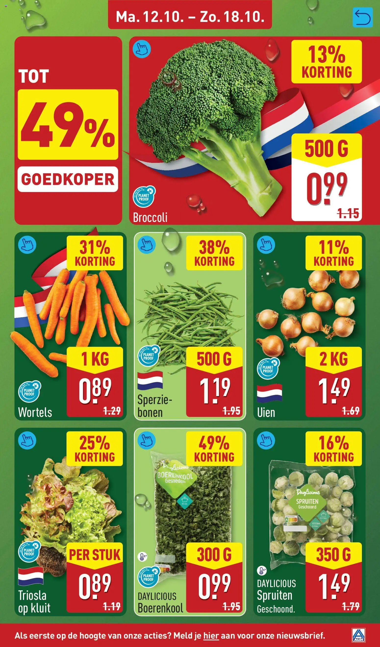 Aldi folder week 42 Folder in Nederland