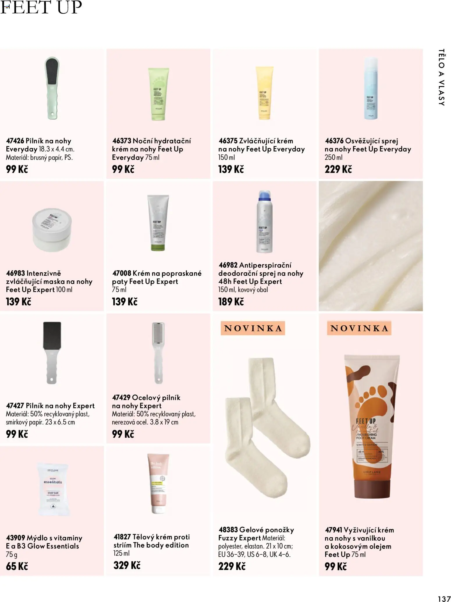 Oriflame katalog Novage+ Proceuticals Leták in Česko