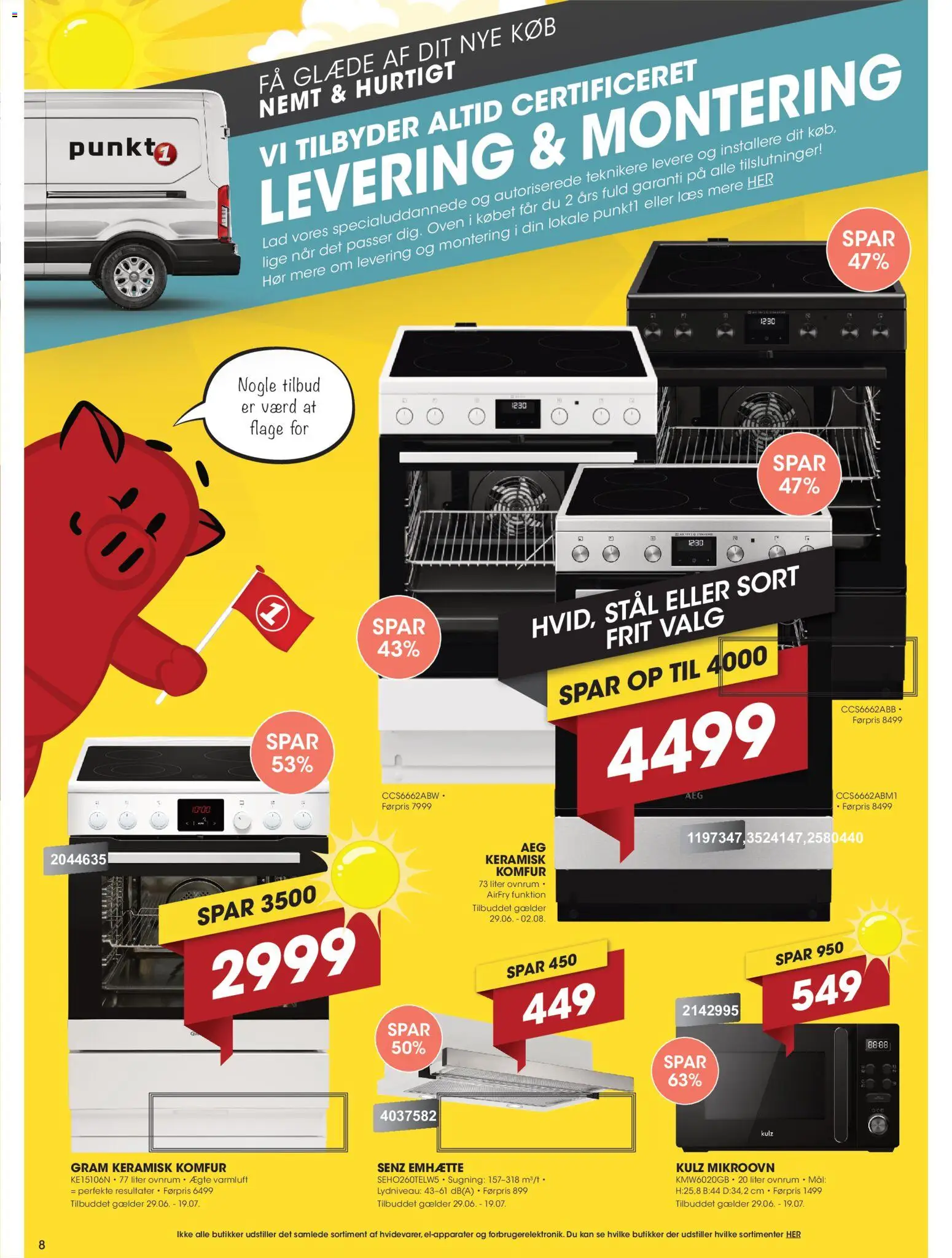 🛍️ Punkt1 - Tilbudsavis fra 29/06/2026 » Se eksklusive tilbud og spar penge i dag! 💰 | Danmark