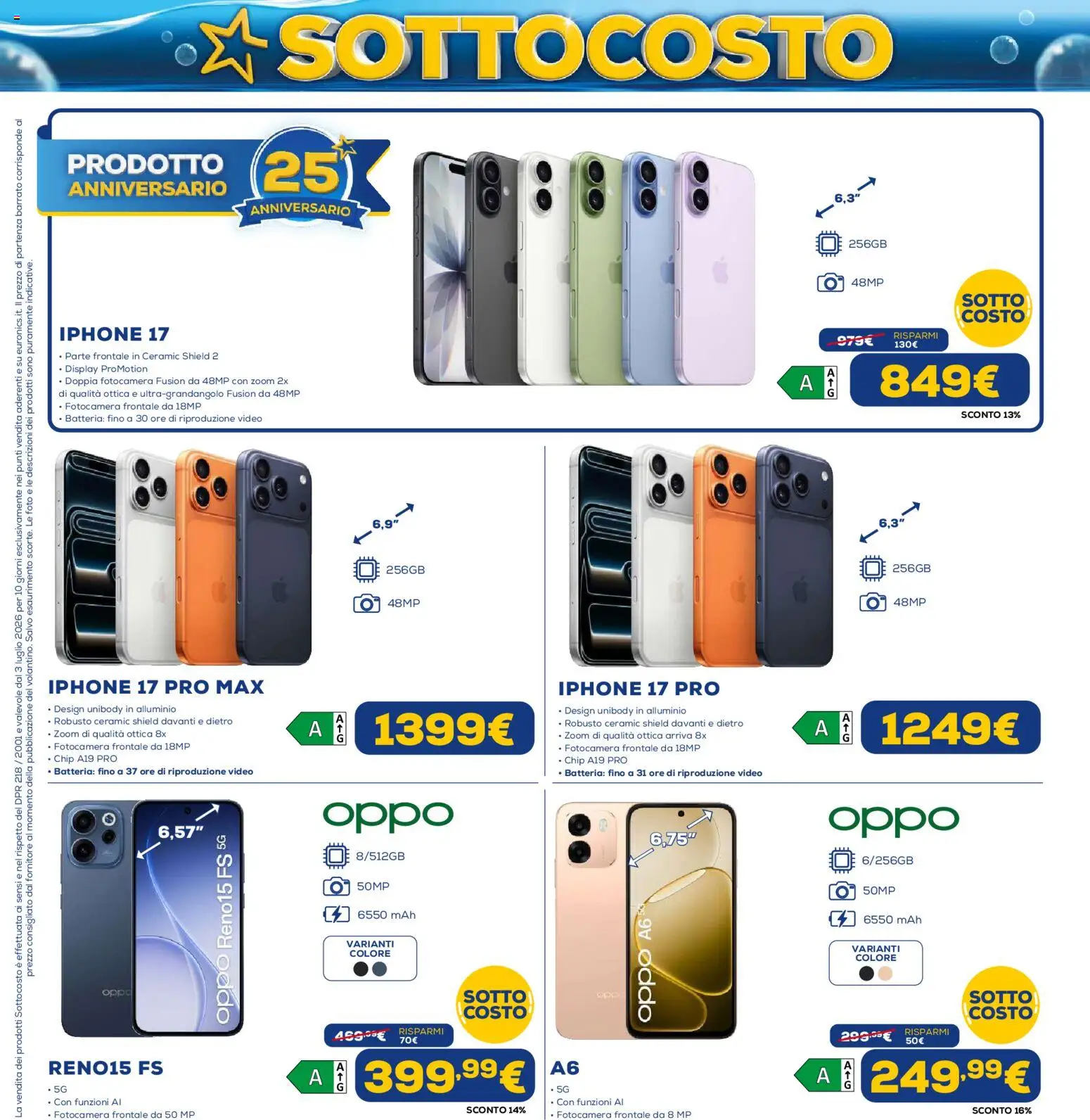 📣 Volantino Euronics dal 📅 03/07/2026 - Scopri le offerte ora!🔥 | Italy