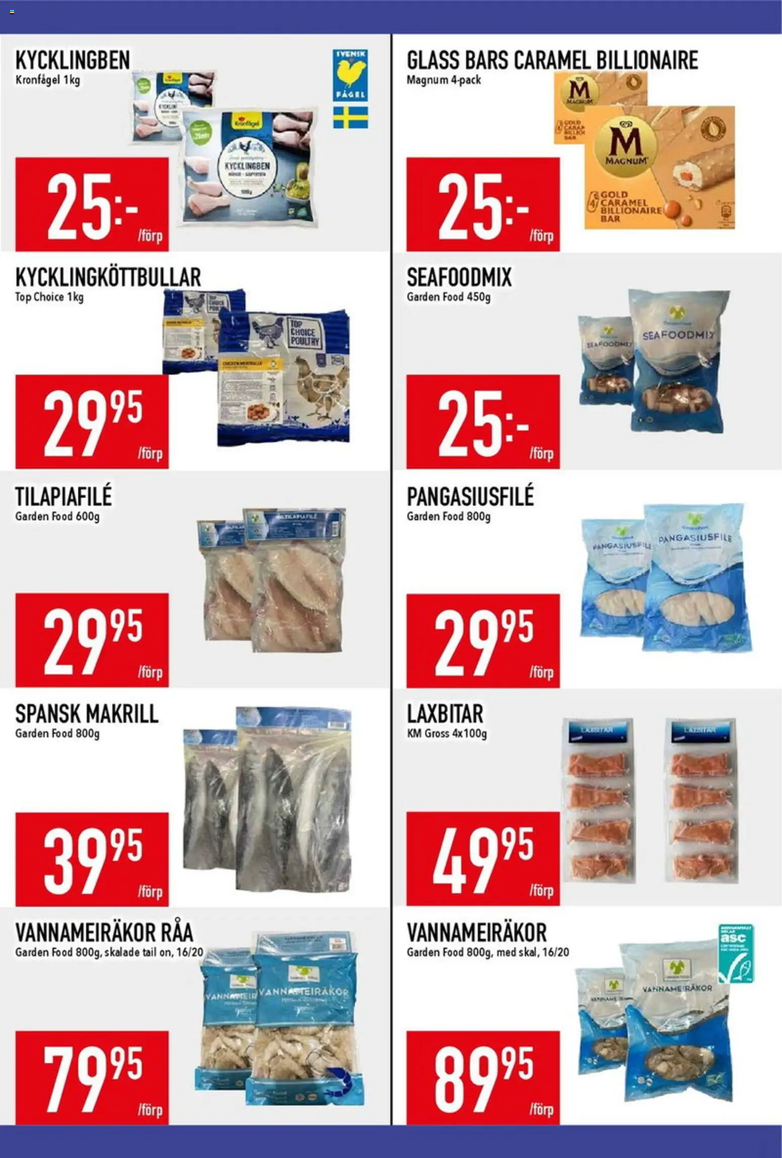 Matdax erbjudanden Reklamblad in Sverige