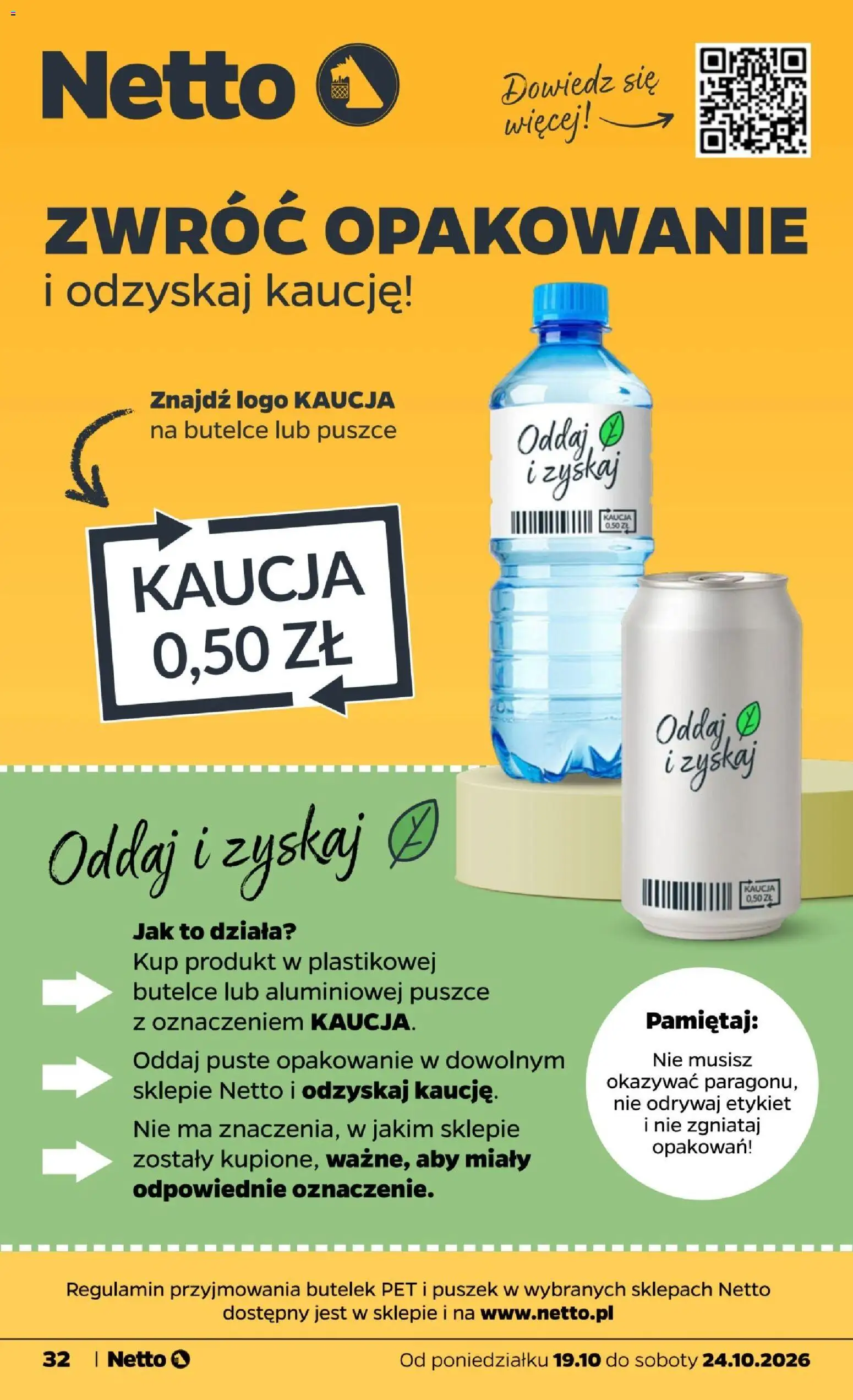 Netto gazetka od poniedziałku Gazetka in Polska