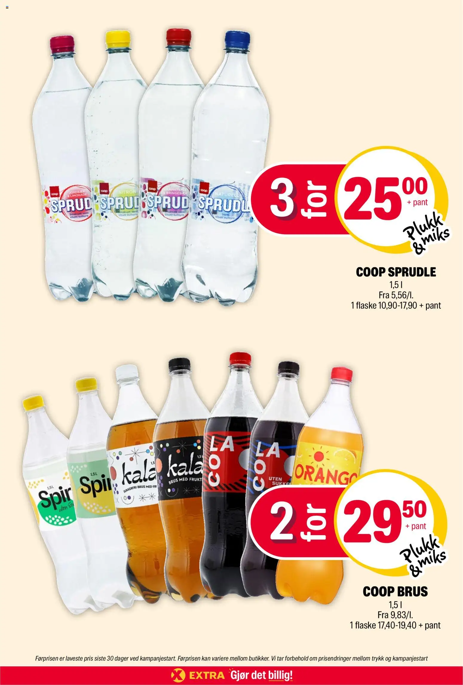 Coop Extra kundeavis Kundeavis in Norge