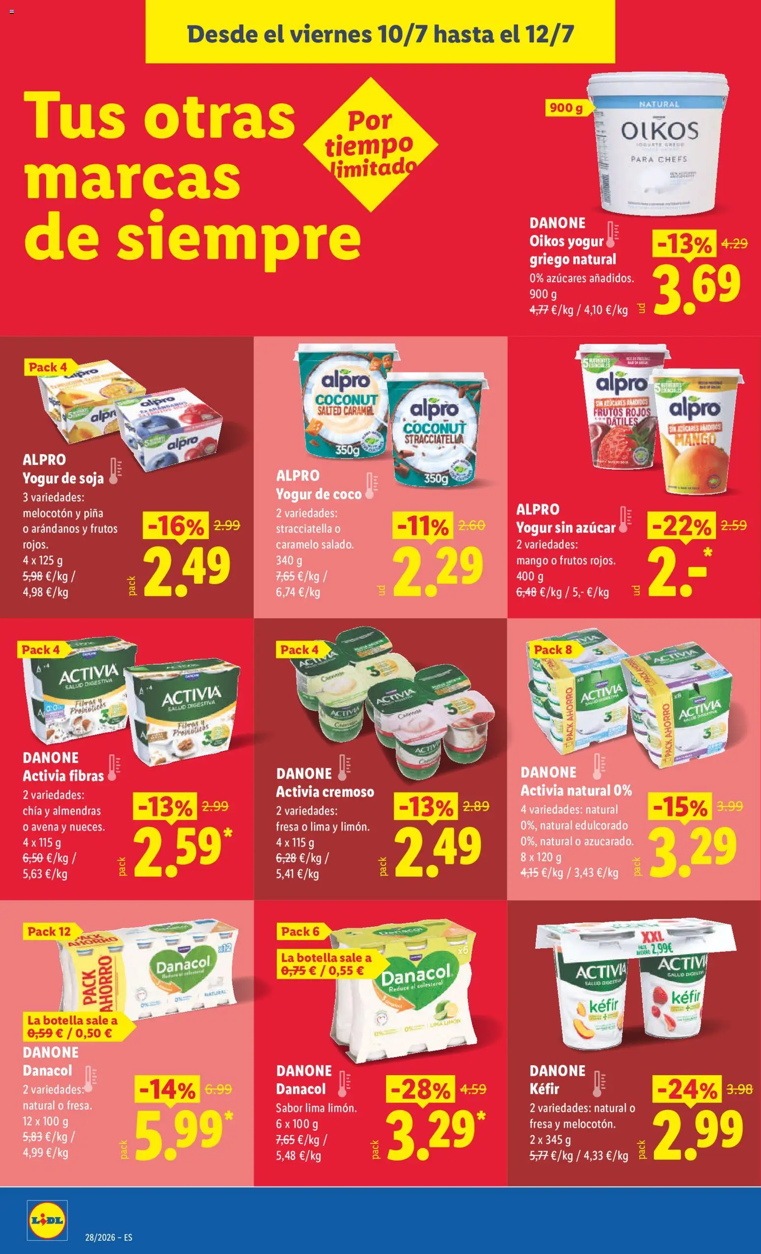 Lidl folleto desde 06/07/2026 | ¿Cómo obtener un descuento limitado? ¡Ahorra hoy mismo! | España