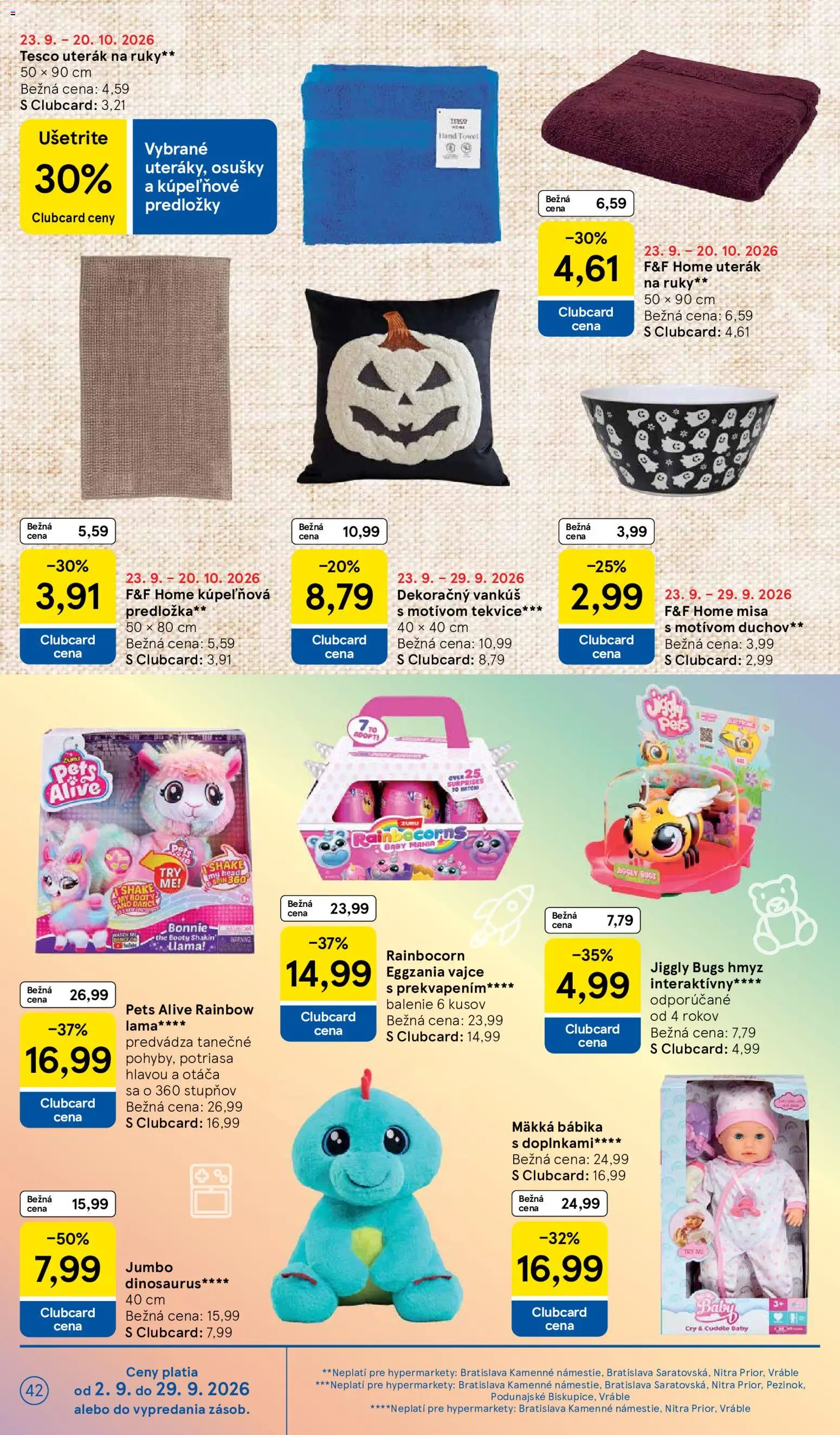 Tesco Hypermarket - leták Leták in Slovensko
