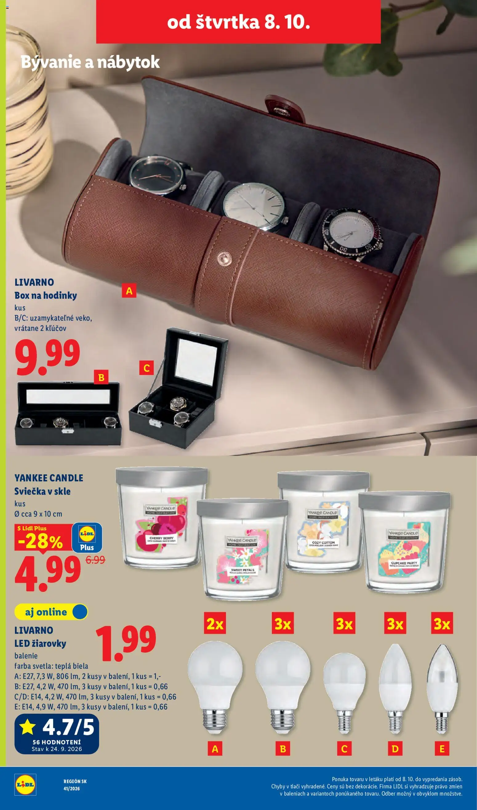Lidl leták Leták in Slovensko