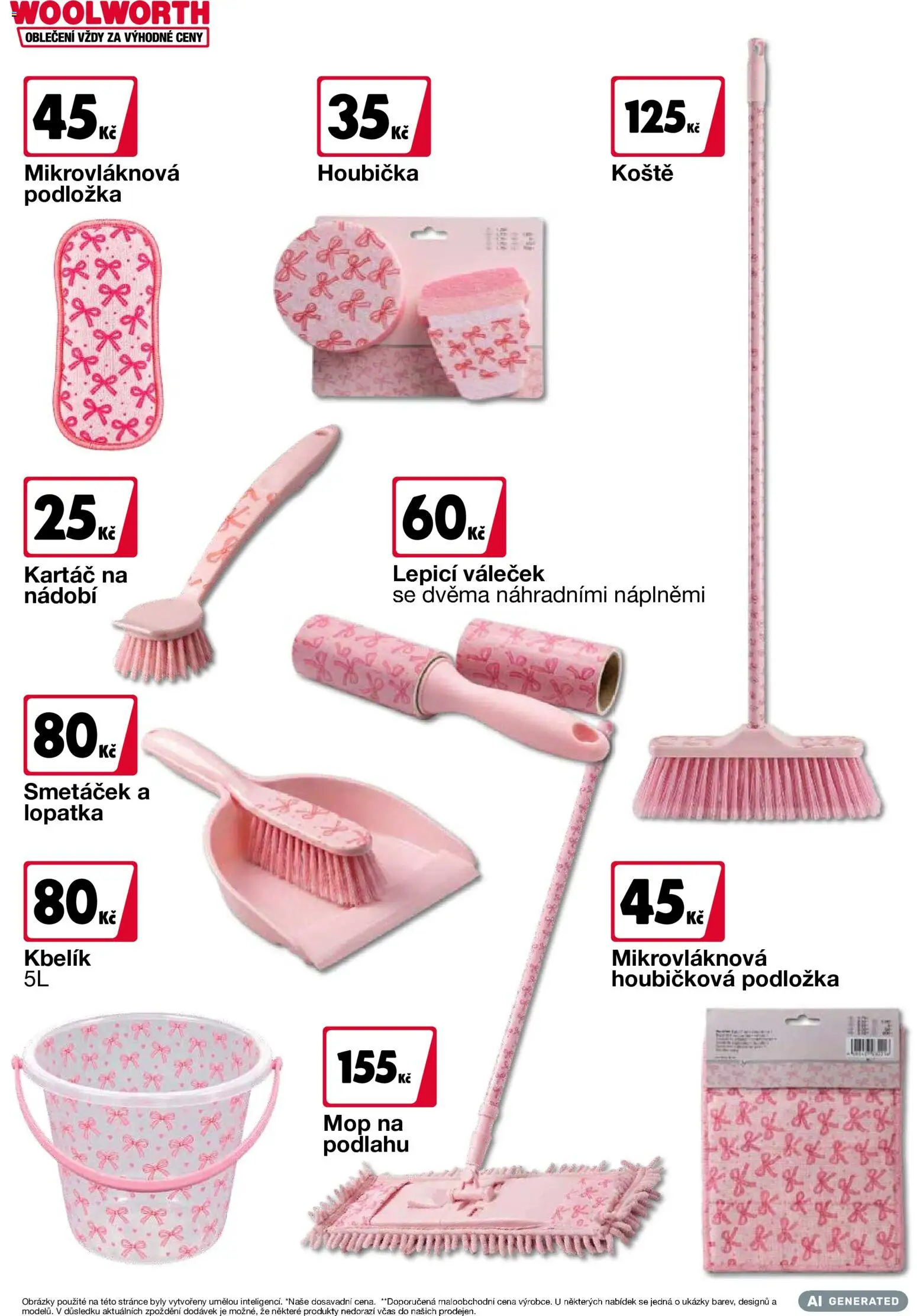 Woolworth leták Leták in Česko