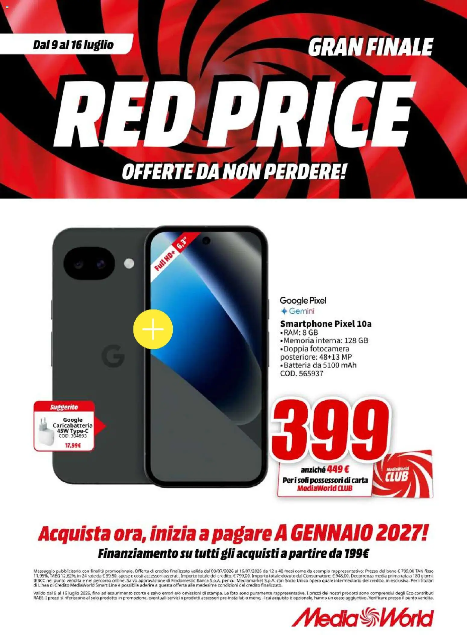 📣 Volantino Media World dal 📅 09/07/2026 - Scopri le offerte ora!🔥 | Italy