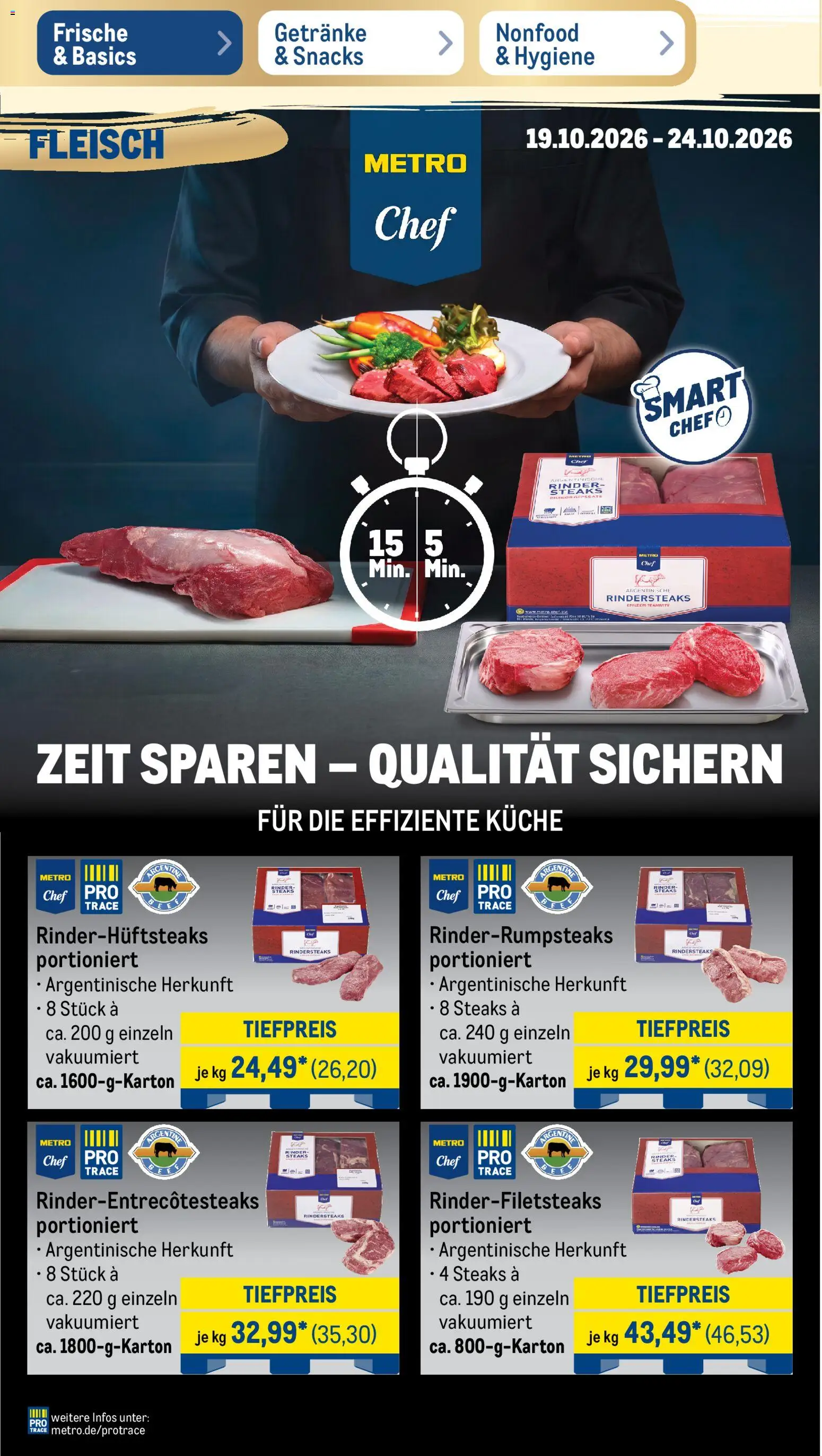 Metro Prospekt Prospekt in Deutschland