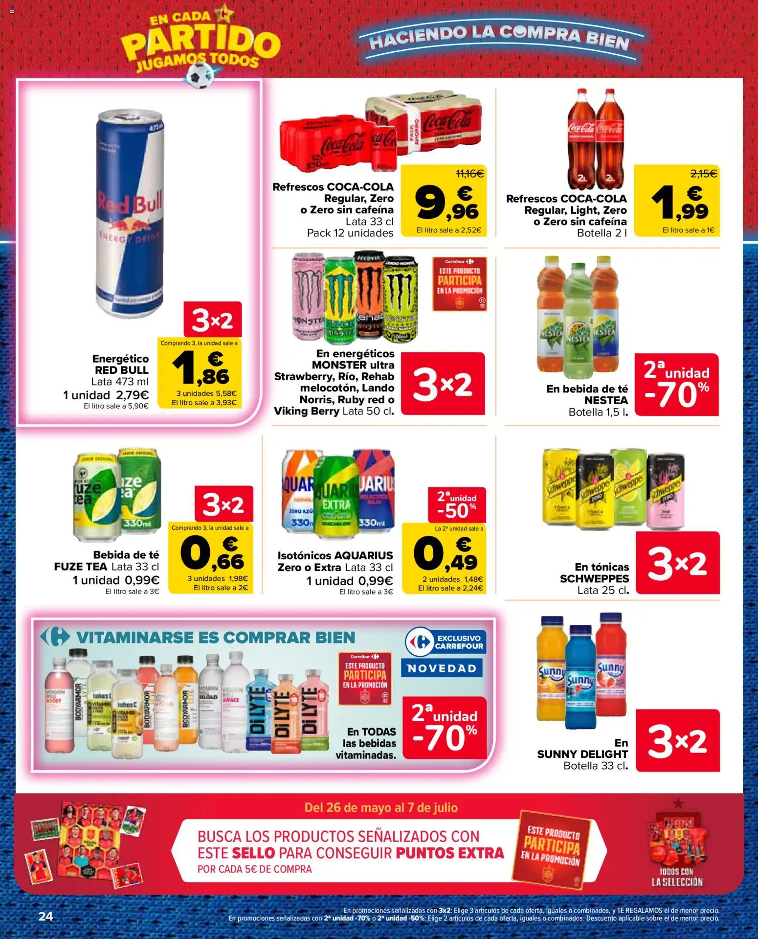 Carrefour Market folleto desde 25/06/2026 | ¿Cómo obtener un descuento limitado? ¡Ahorra hoy mismo! | España